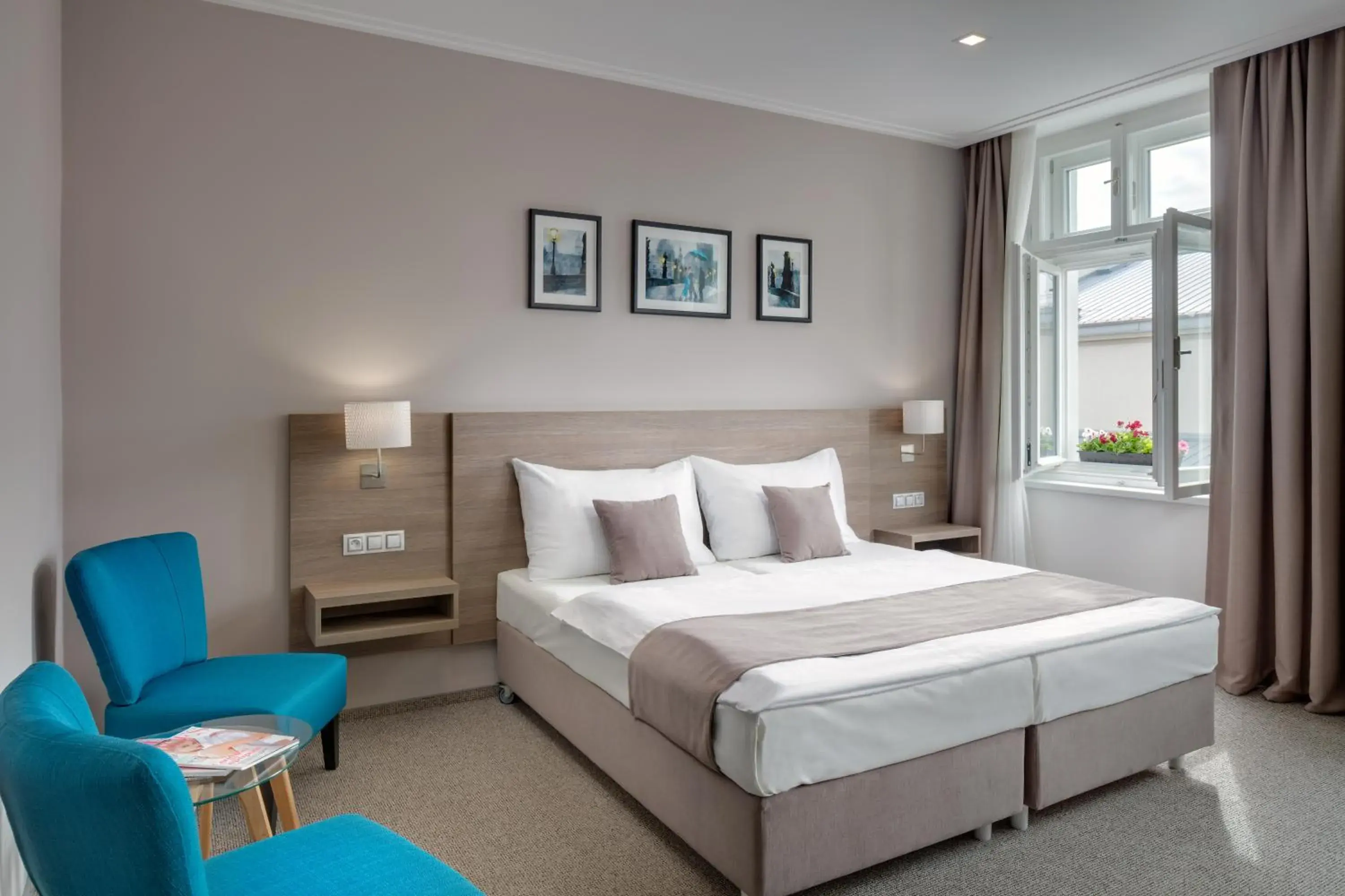 Triple Room in Hotel Florenc Triple Room in Hotel Florenc