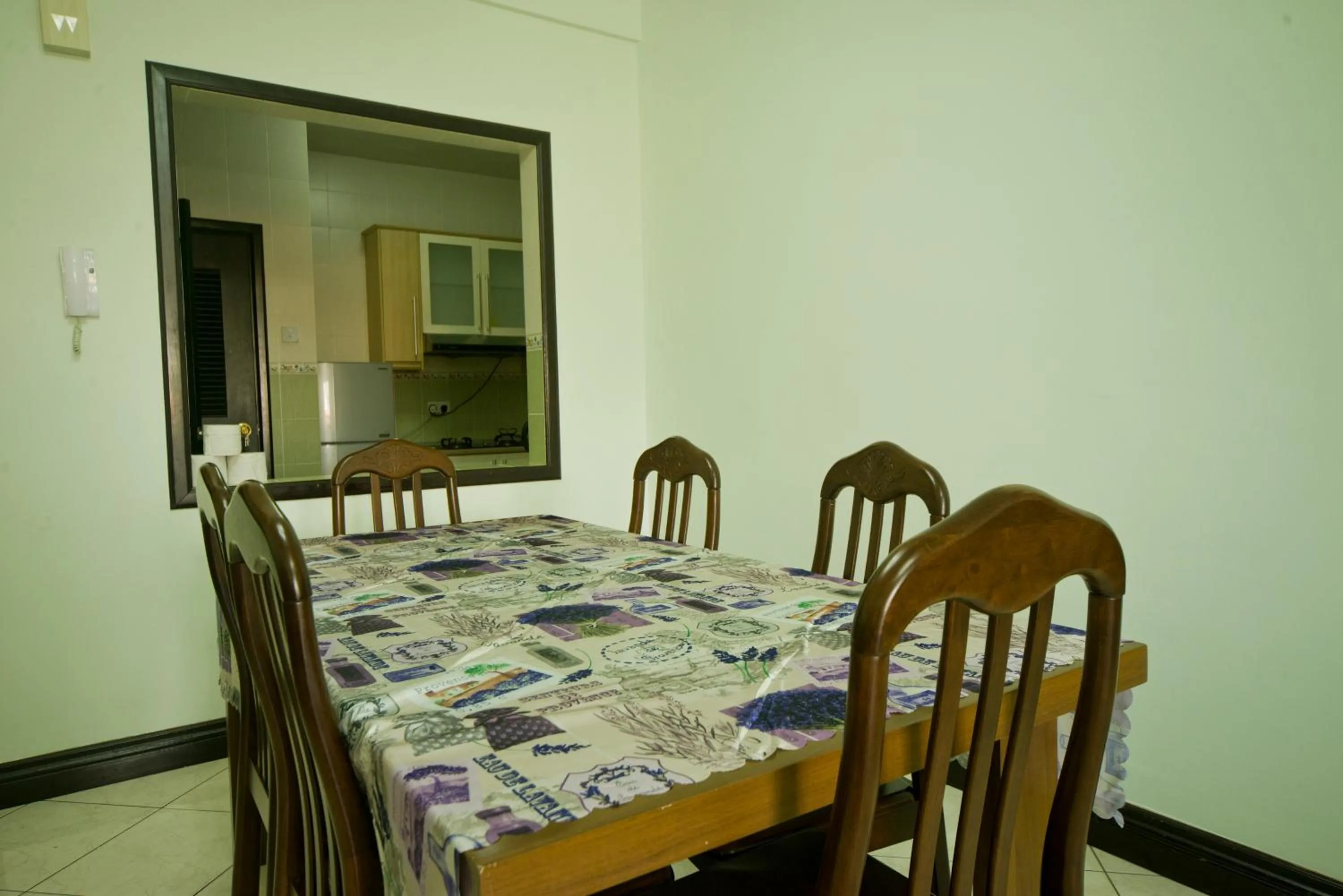 Dining area in Nana Marina Court