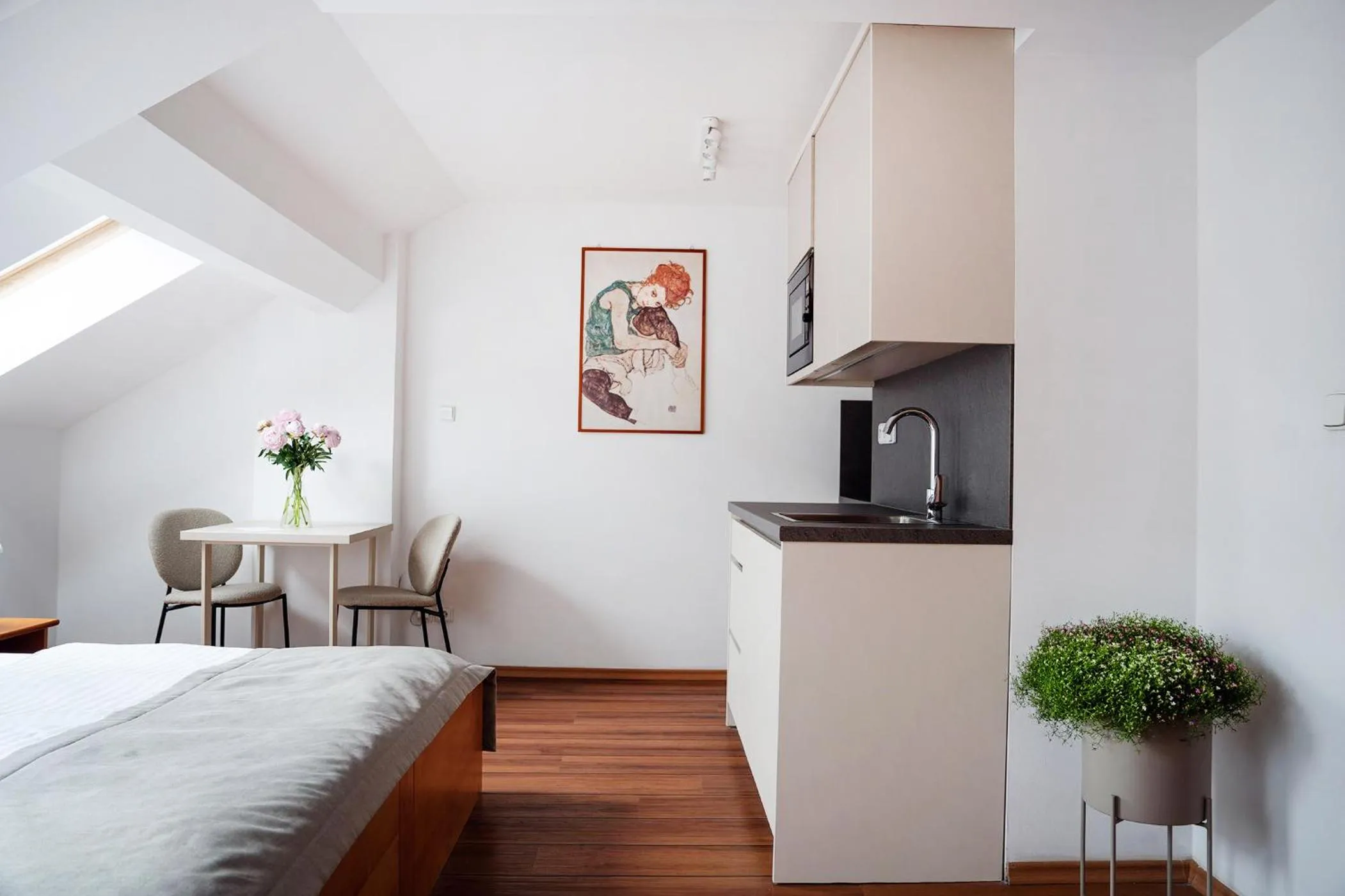 Property building, Bed in Anděl Apartments Praha