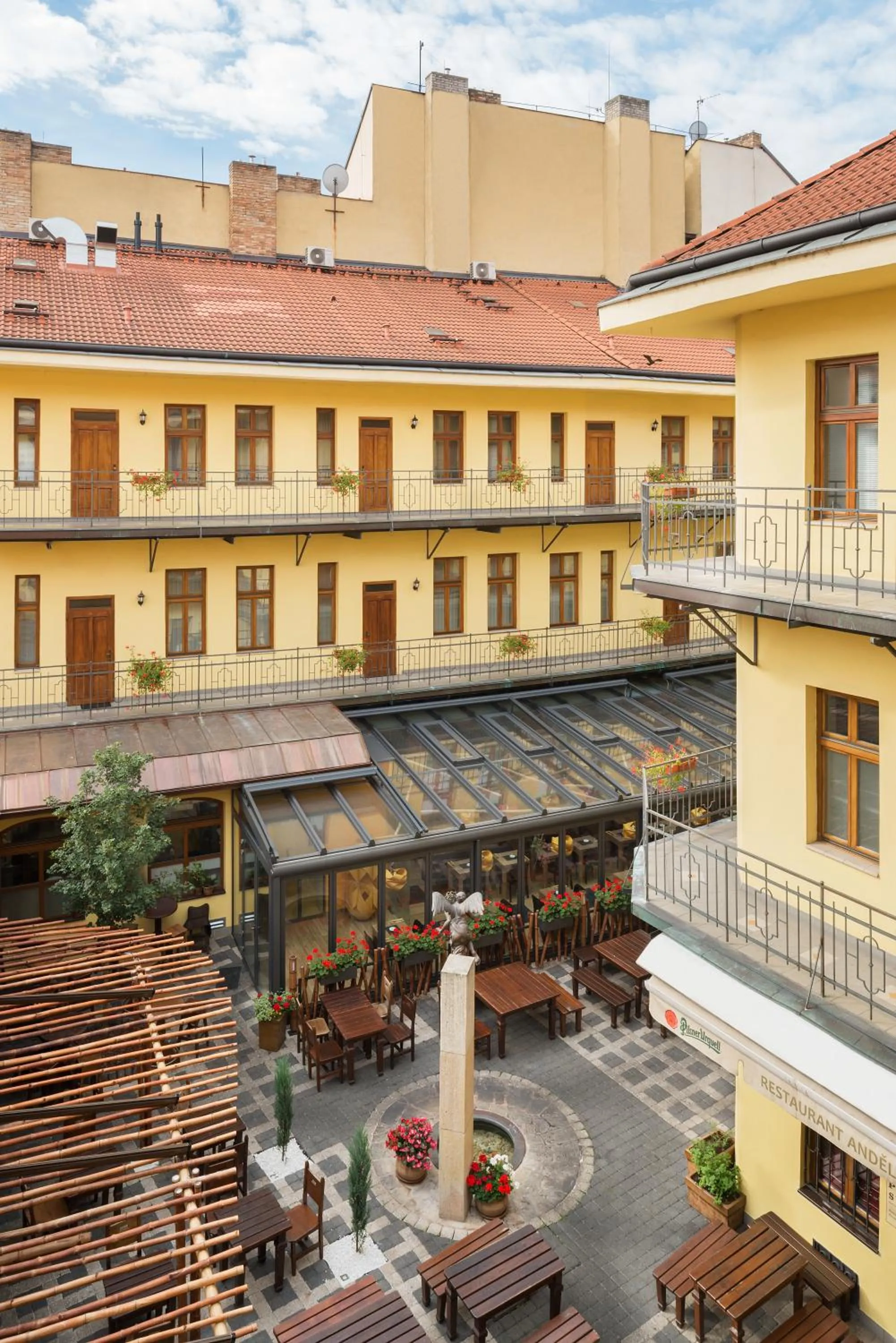 Property building in Anděl Apartments Praha