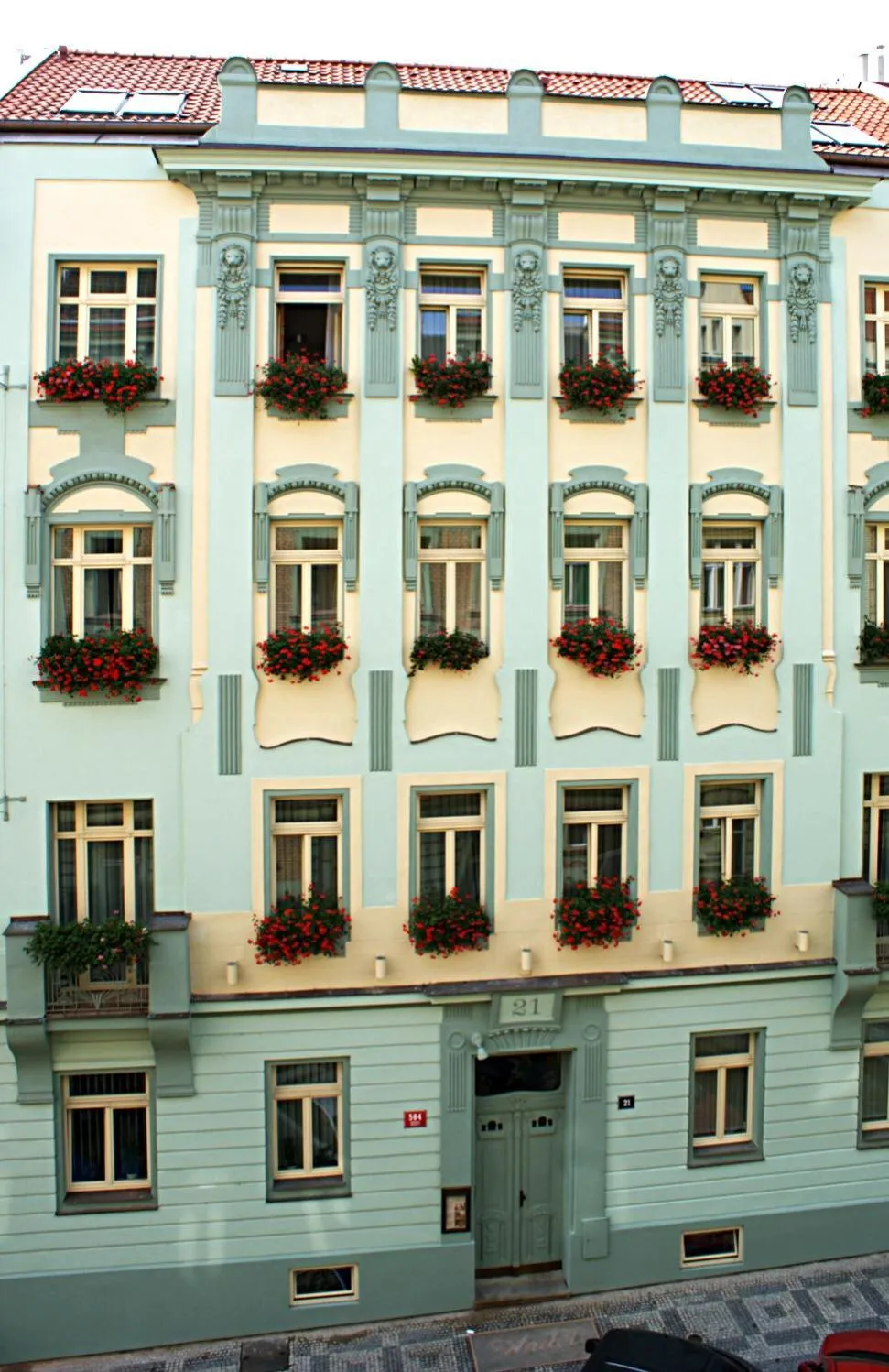 Property building in Anděl Apartments Praha
