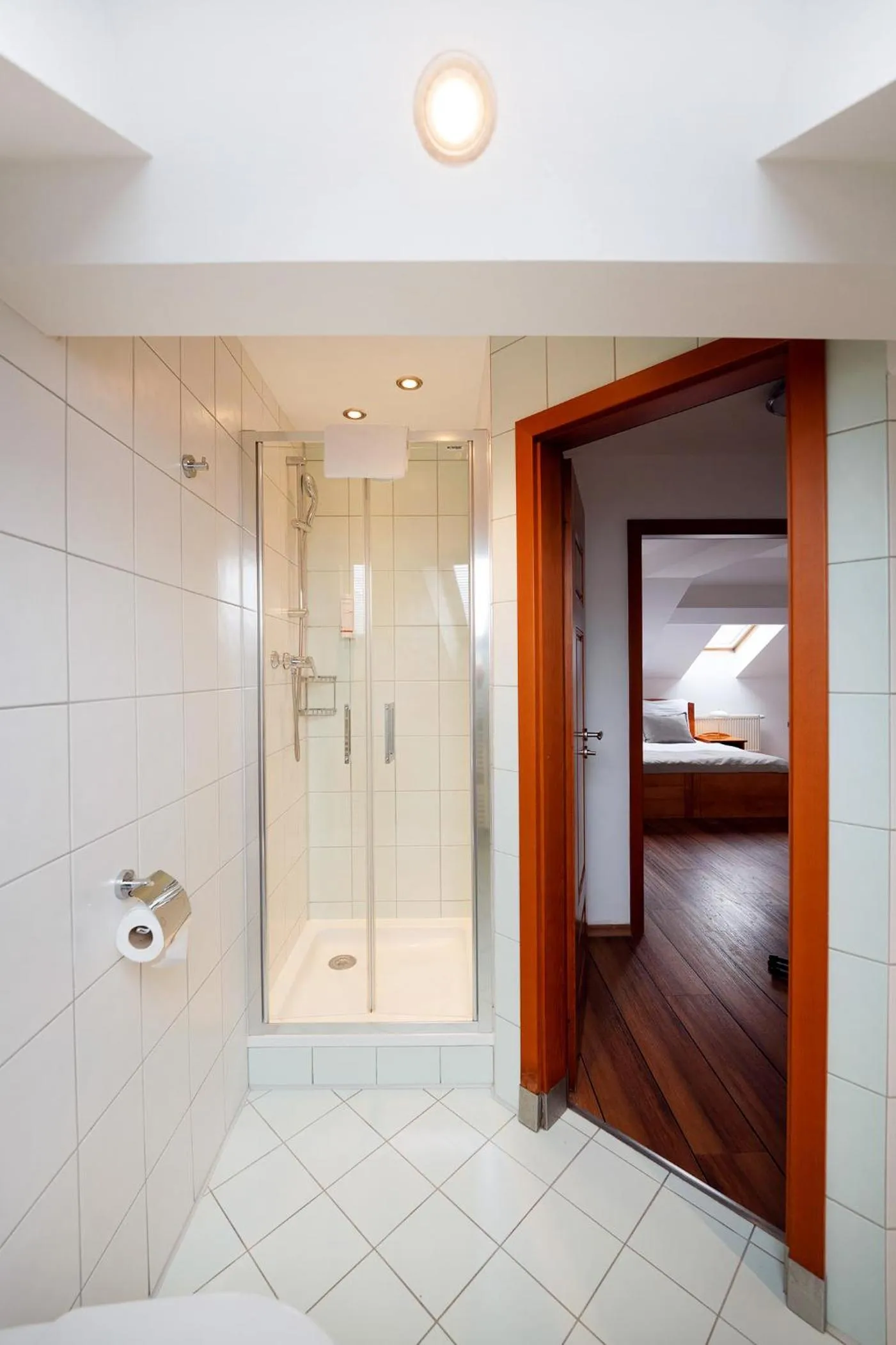 Shower in Anděl Apartments Praha