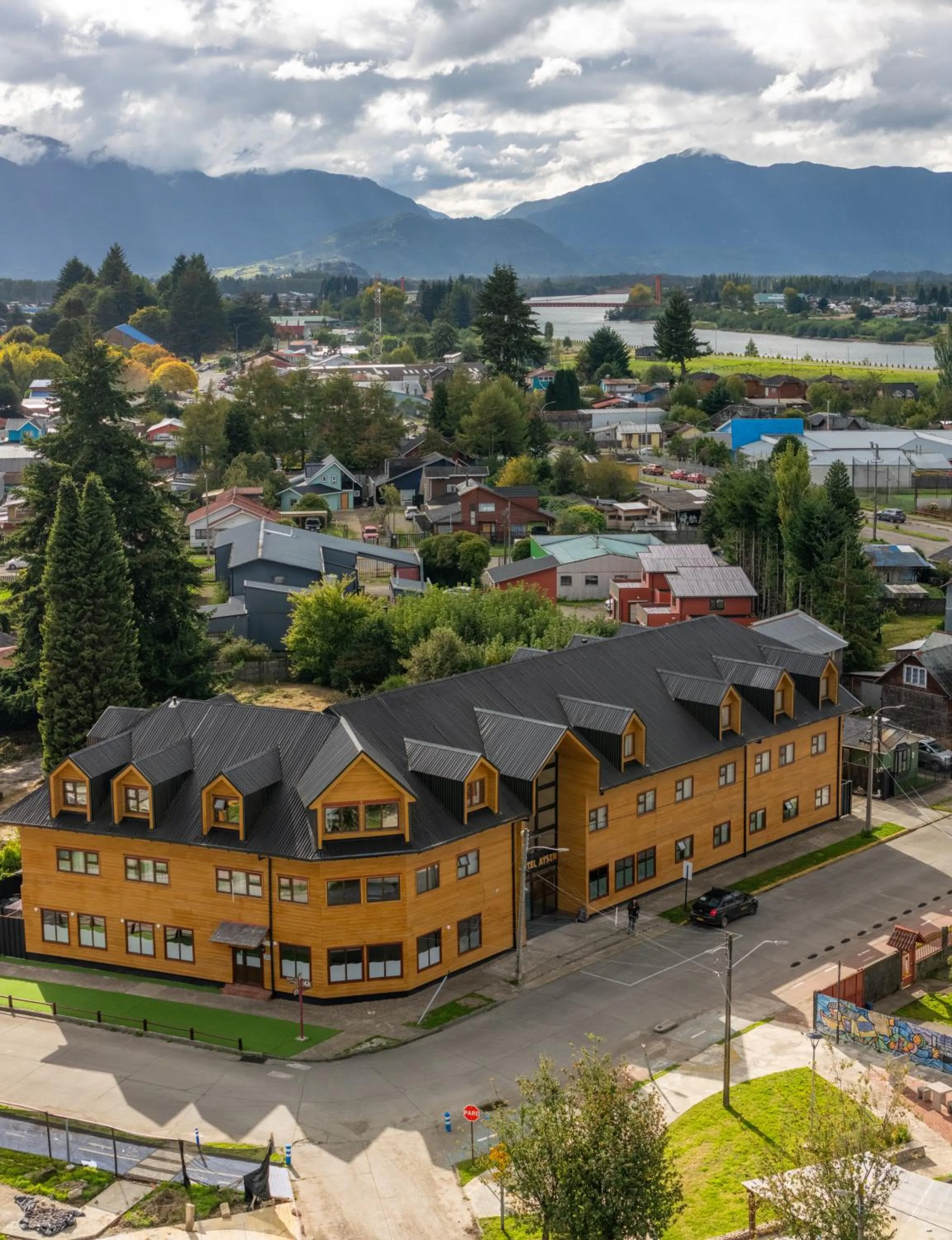 Property building in Gran Hotel Aysen