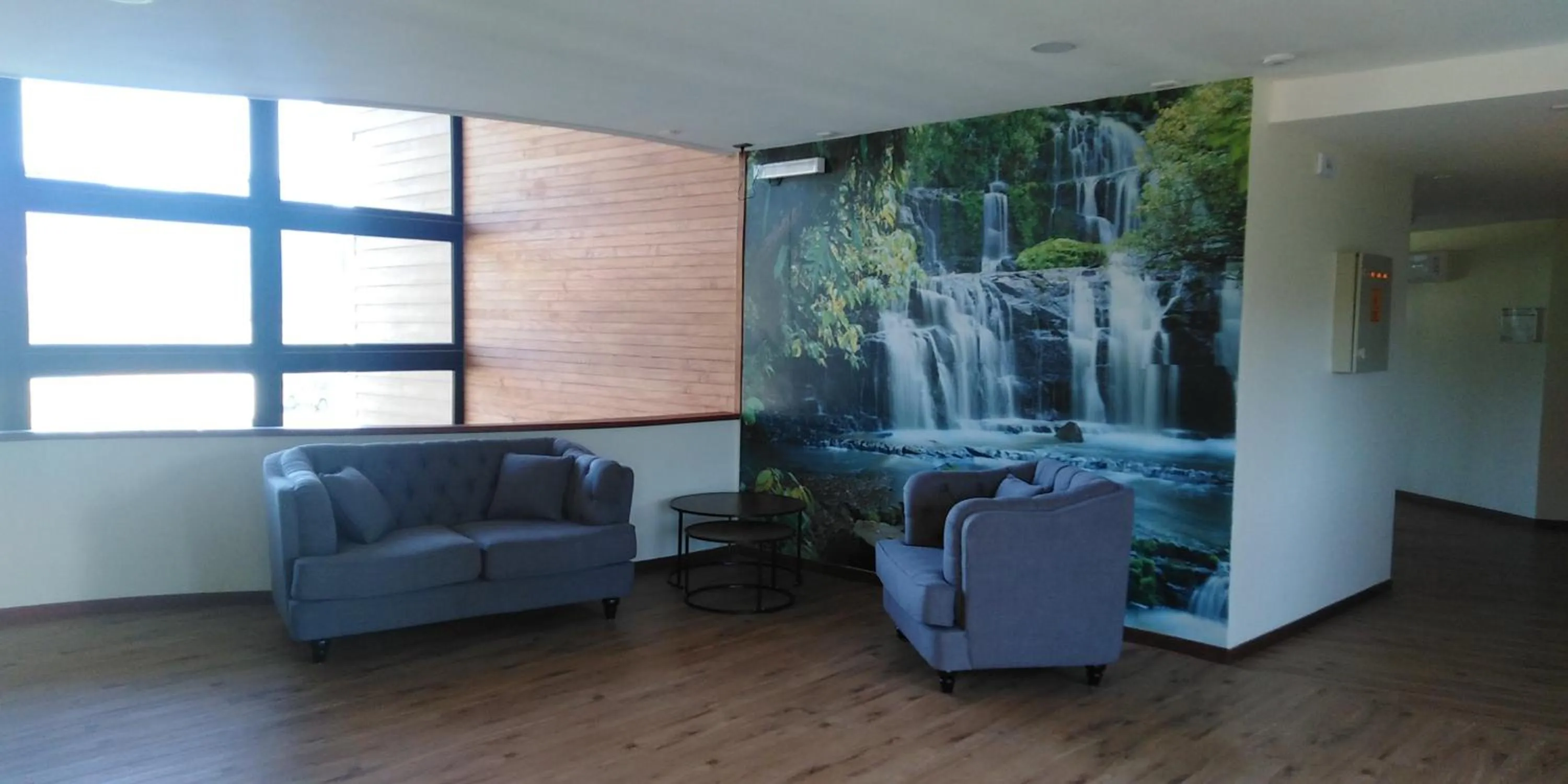 Living room in Gran Hotel Aysen