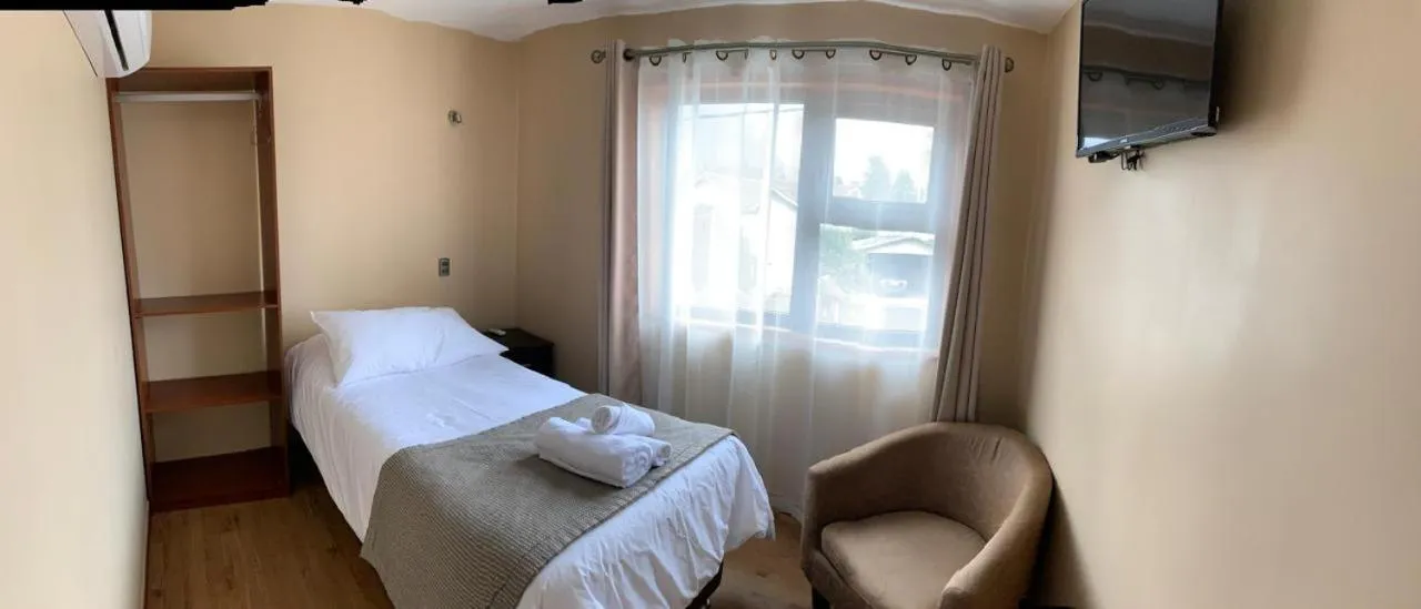 Bed in Gran Hotel Aysen