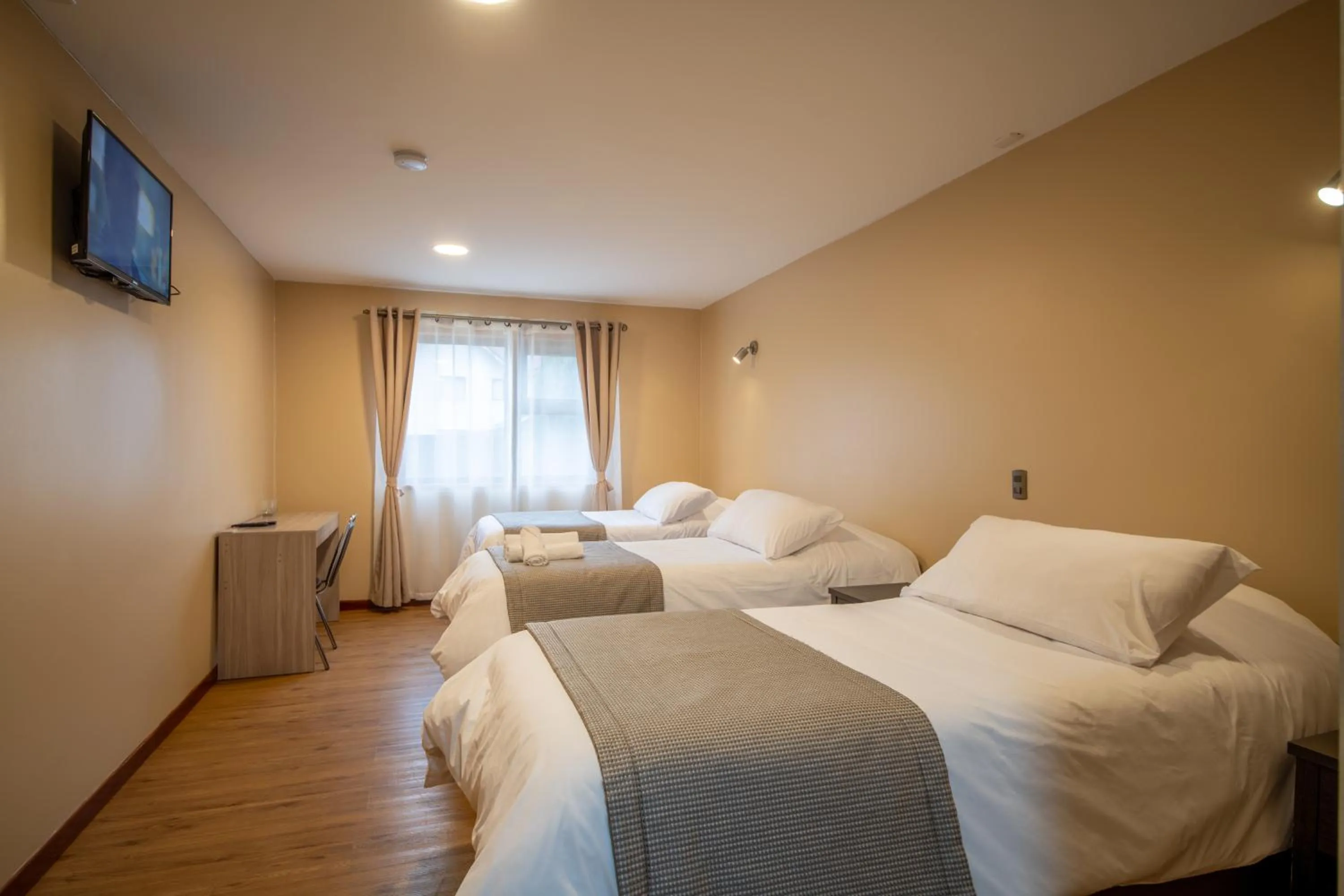 Bed in Gran Hotel Aysen