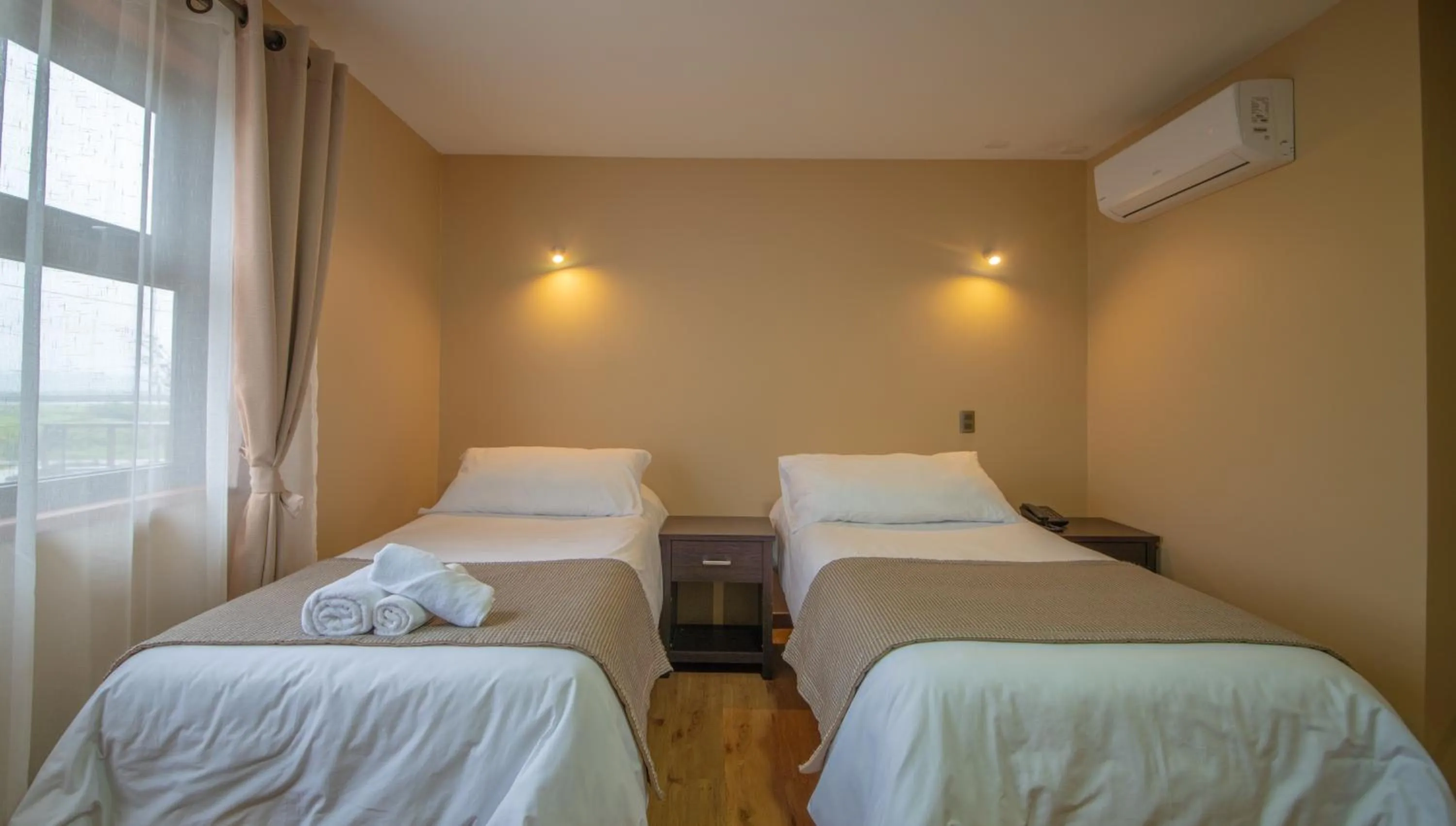 Bed in Gran Hotel Aysen