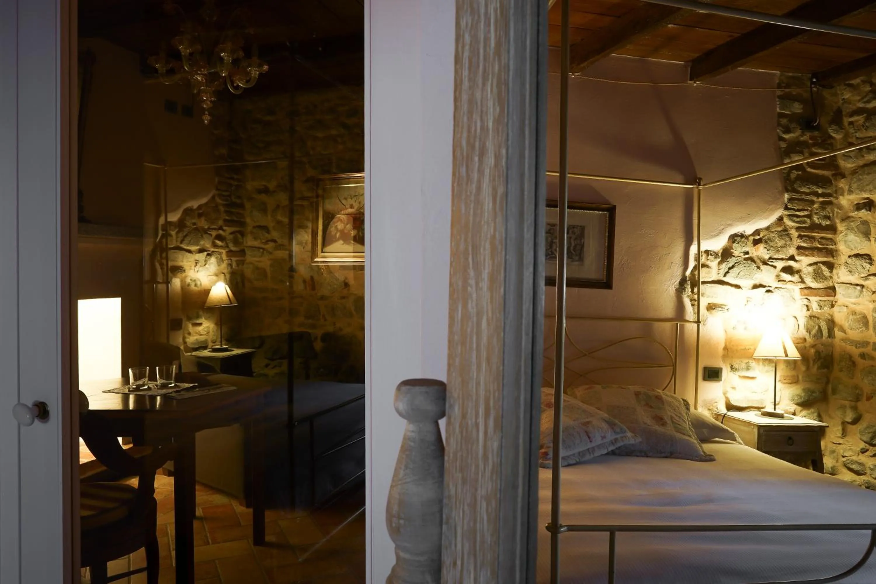 Photo of the whole room, Bed in Locanda Osteria Marascia