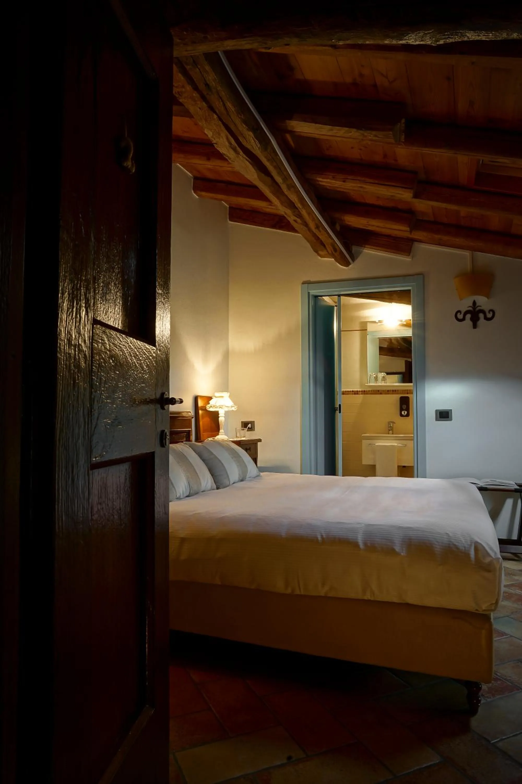 Bed in Locanda Osteria Marascia