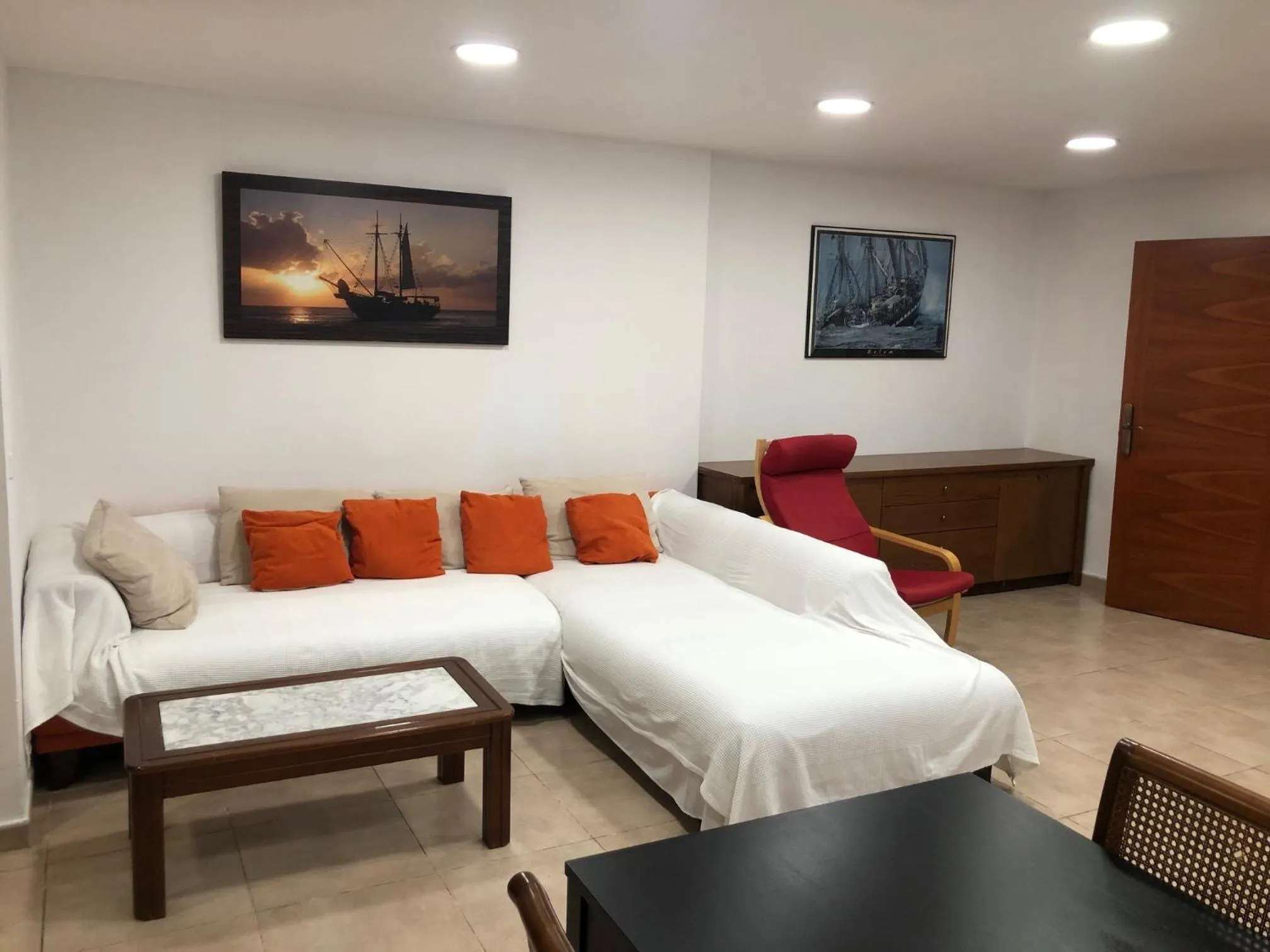 Living room, Seating Area in Llar de Capitans