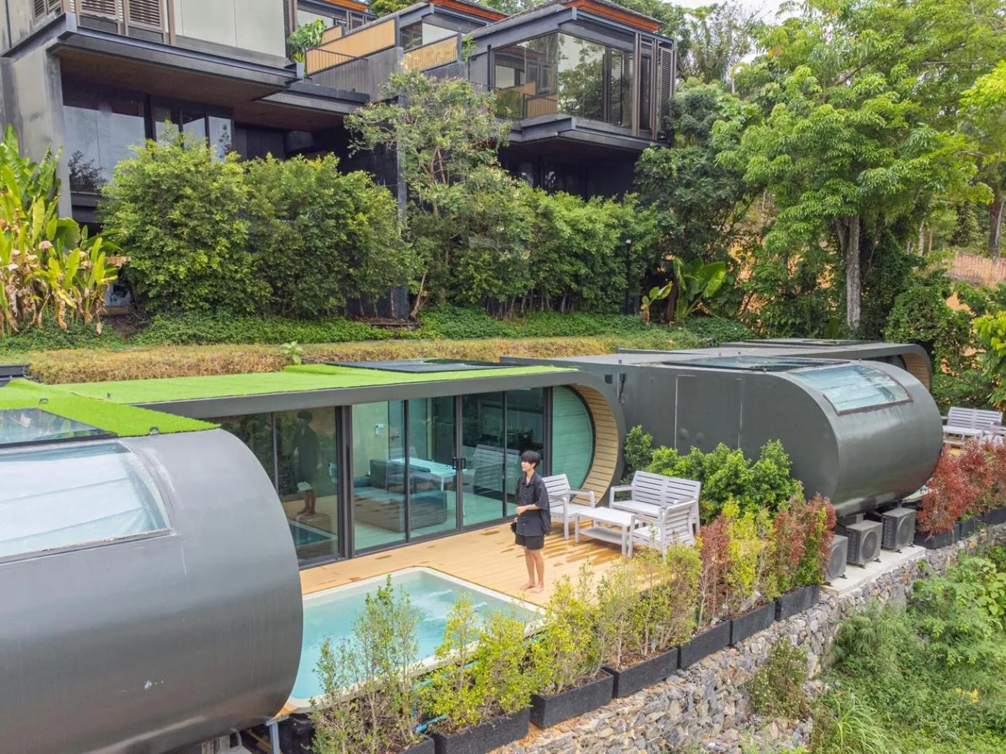 Property building in AKRA Collection Layan - Hideaway Villas