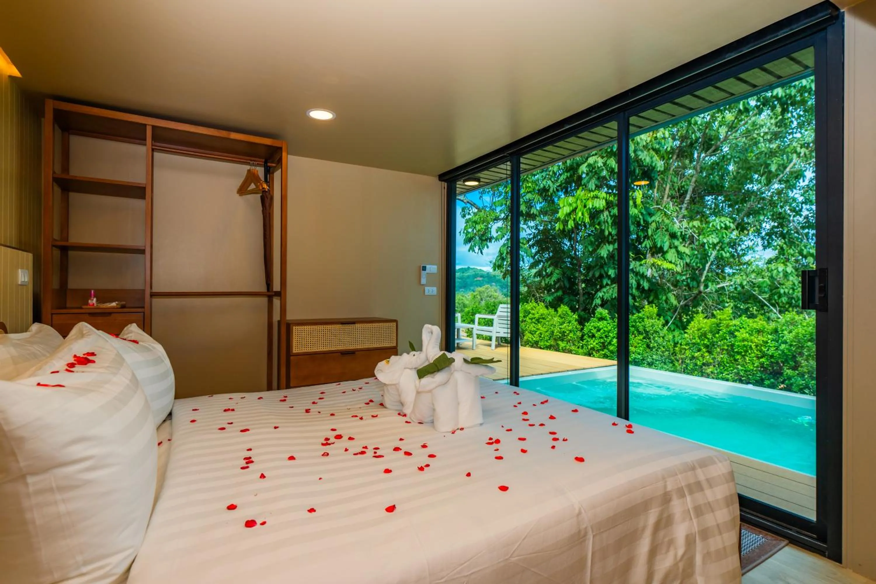 Bed in AKRA Collection Layan - Hideaway Villas