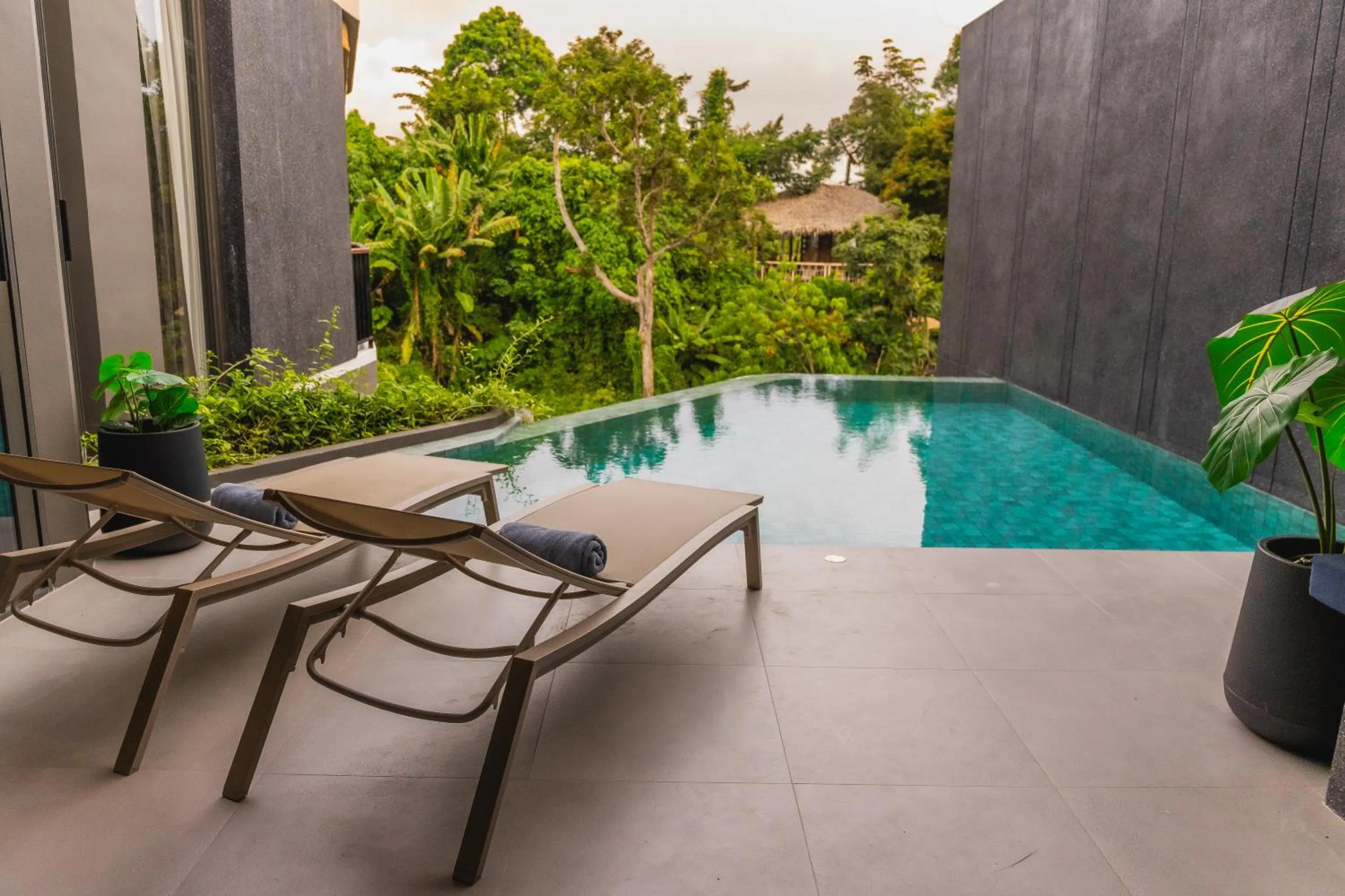 Pool view in AKRA Collection Layan - Hideaway Villas
