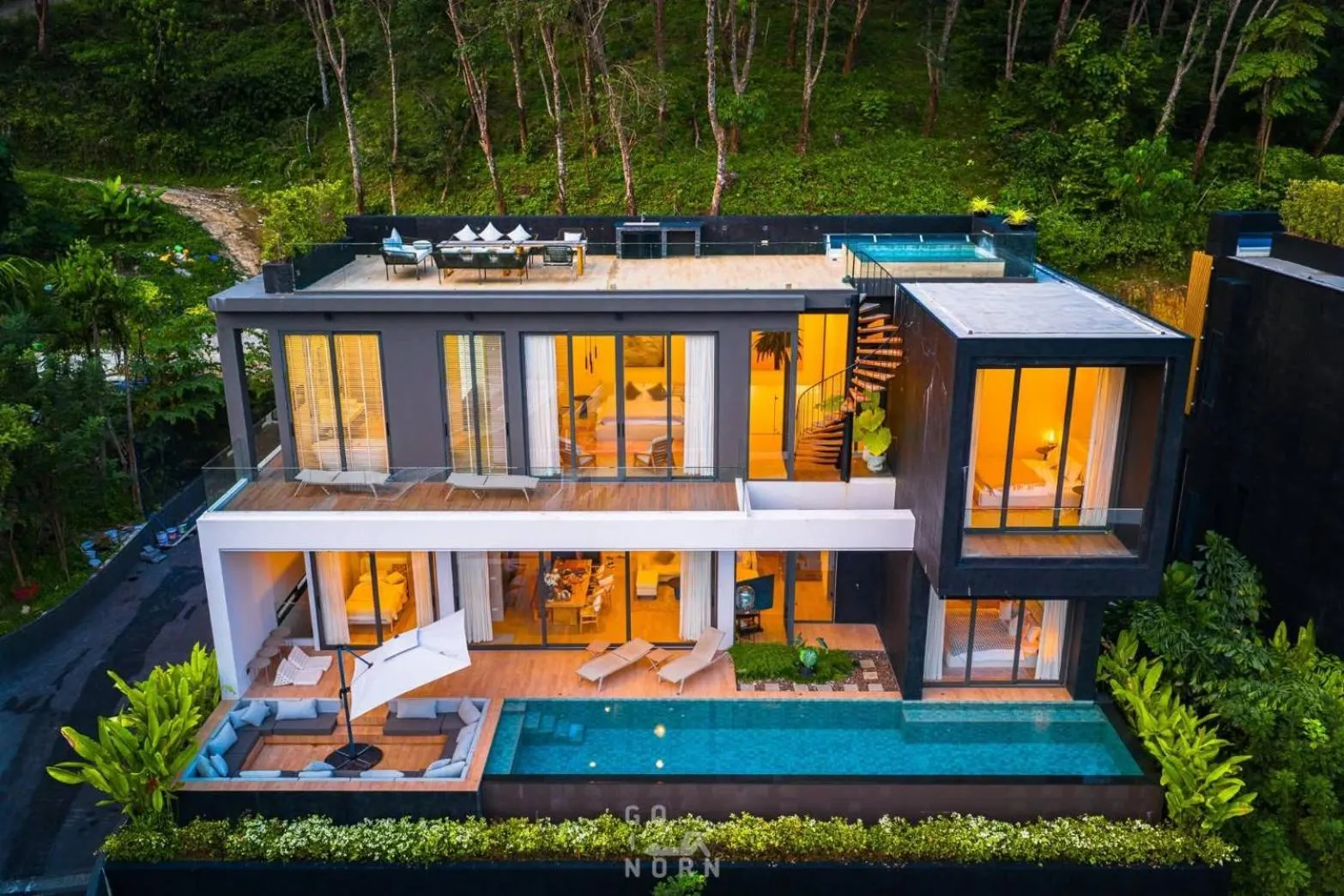 Property building in AKRA Collection Layan - Hideaway Villas