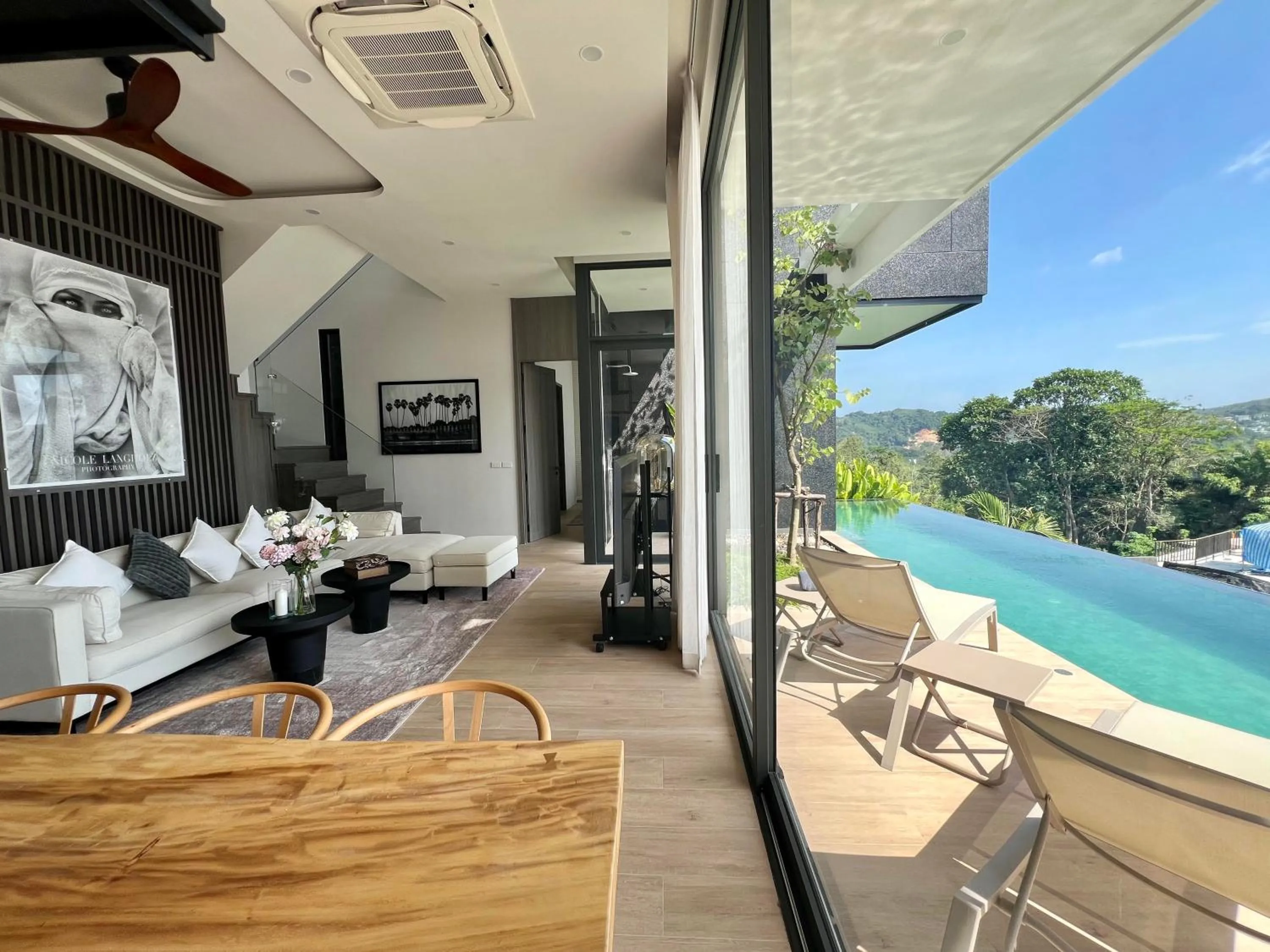 Pool view in AKRA Collection Layan - Hideaway Villas