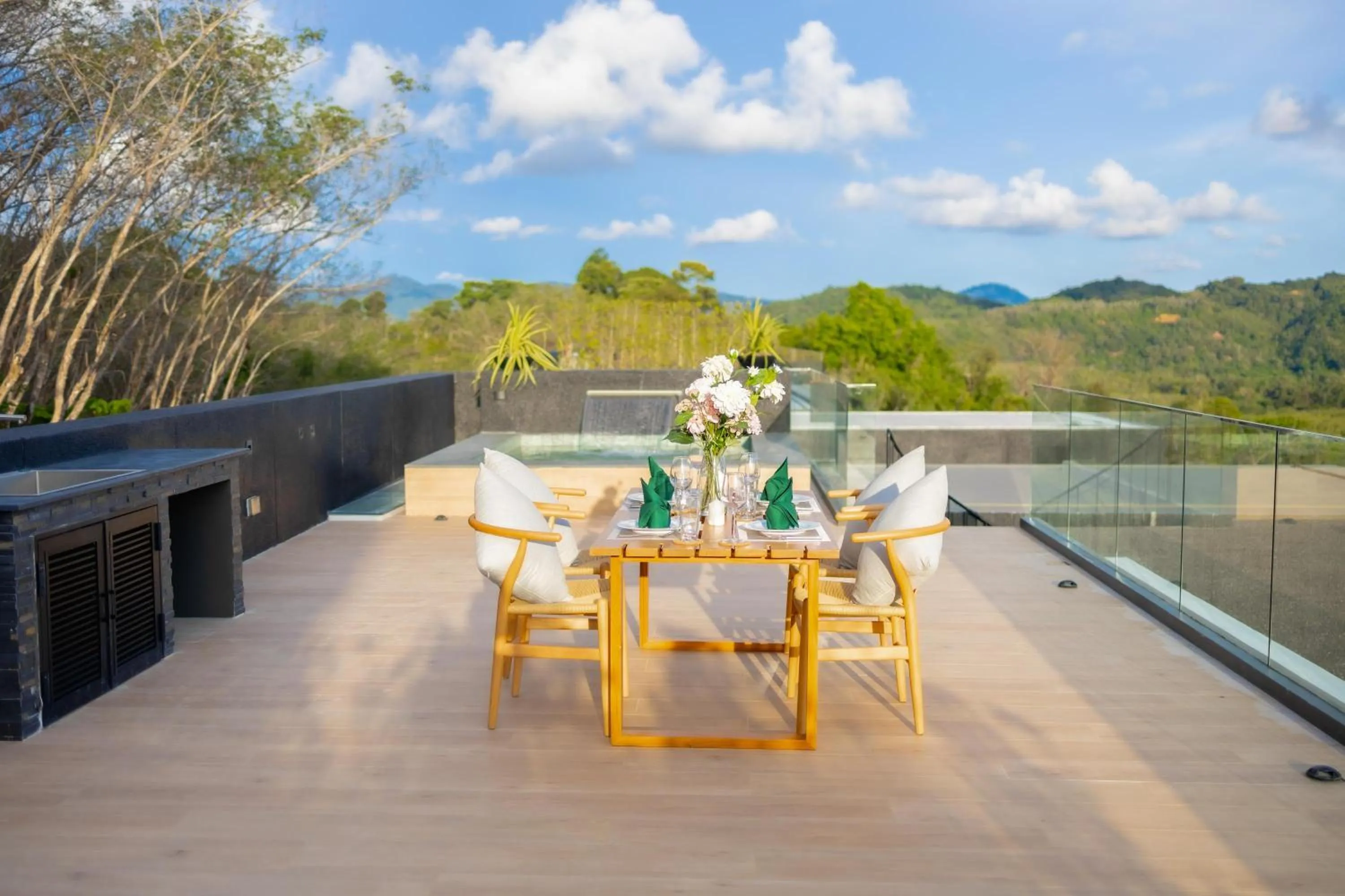 Balcony/Terrace in AKRA Collection Layan - Hideaway Villas