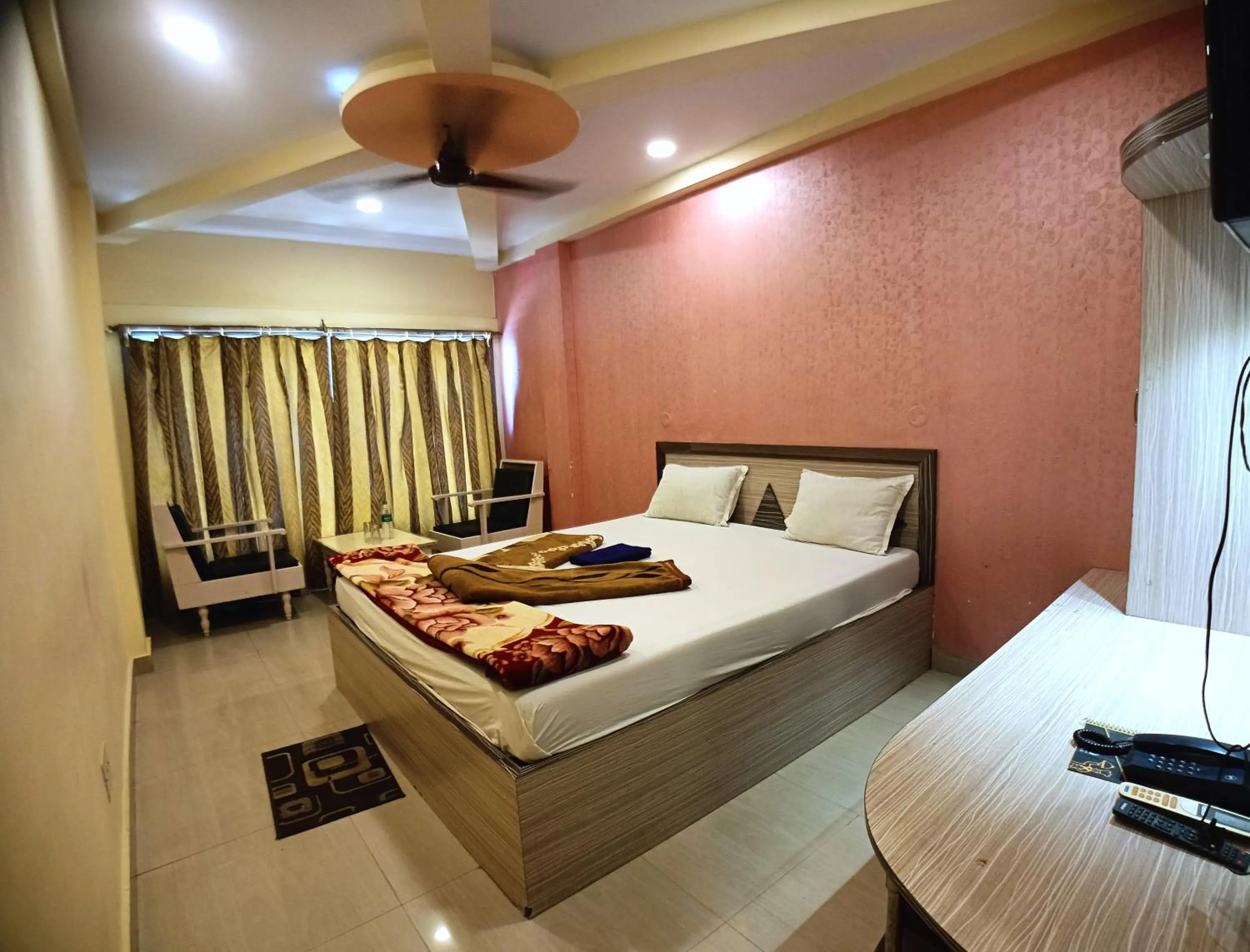 Bed in Hotel Sea Coast