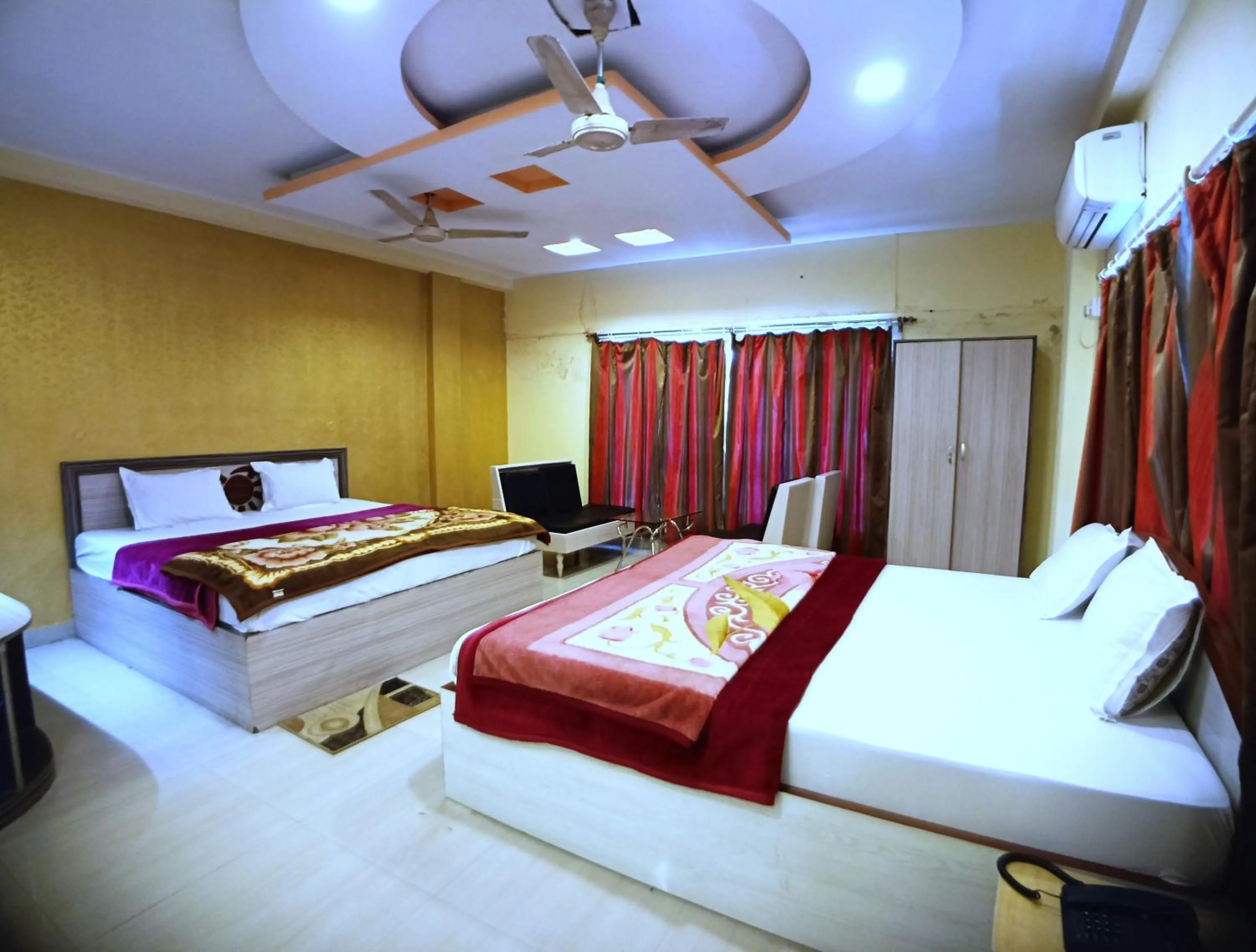 Bed in Hotel Sea Coast