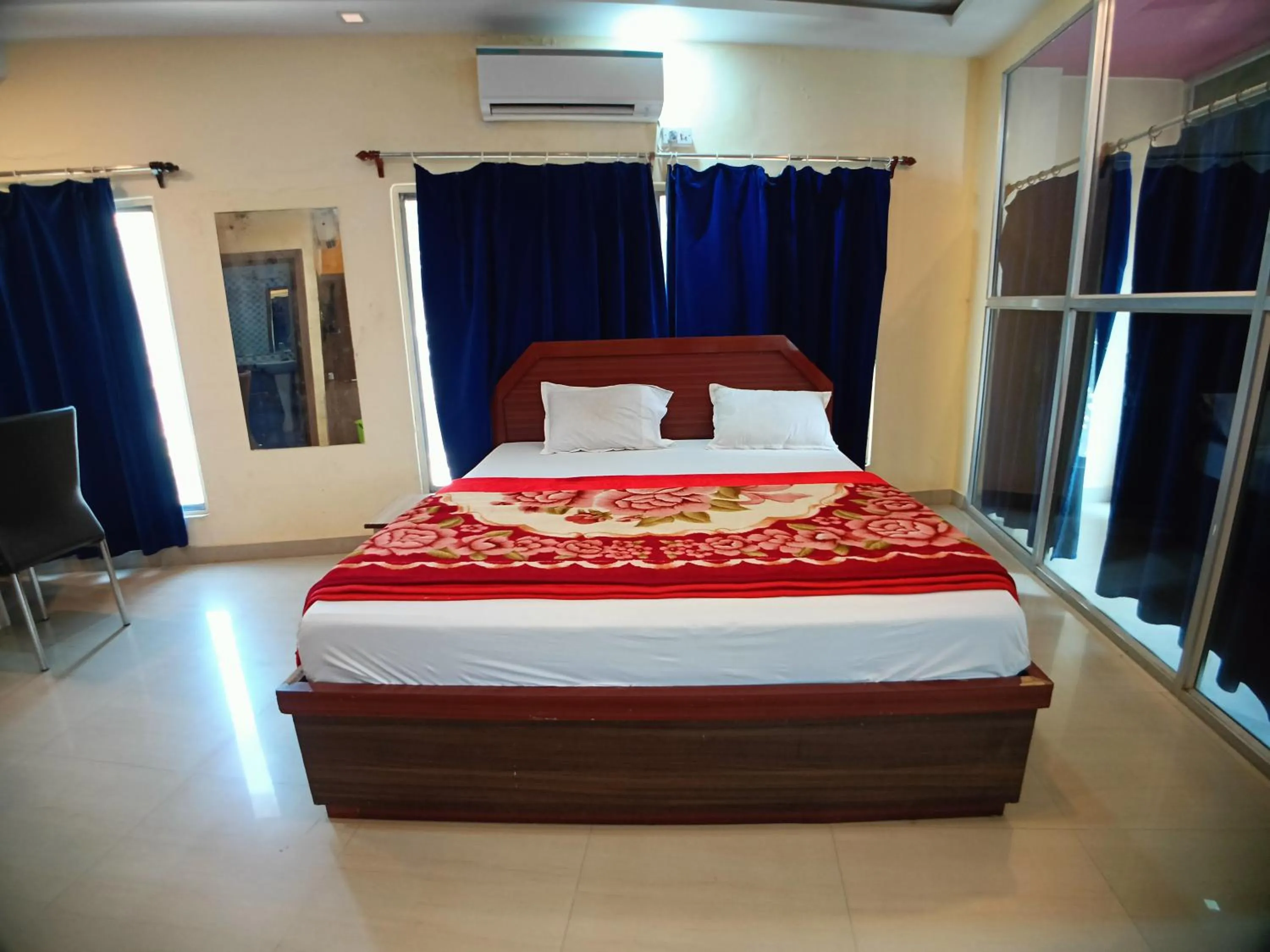 Bed in Hotel Sea Coast