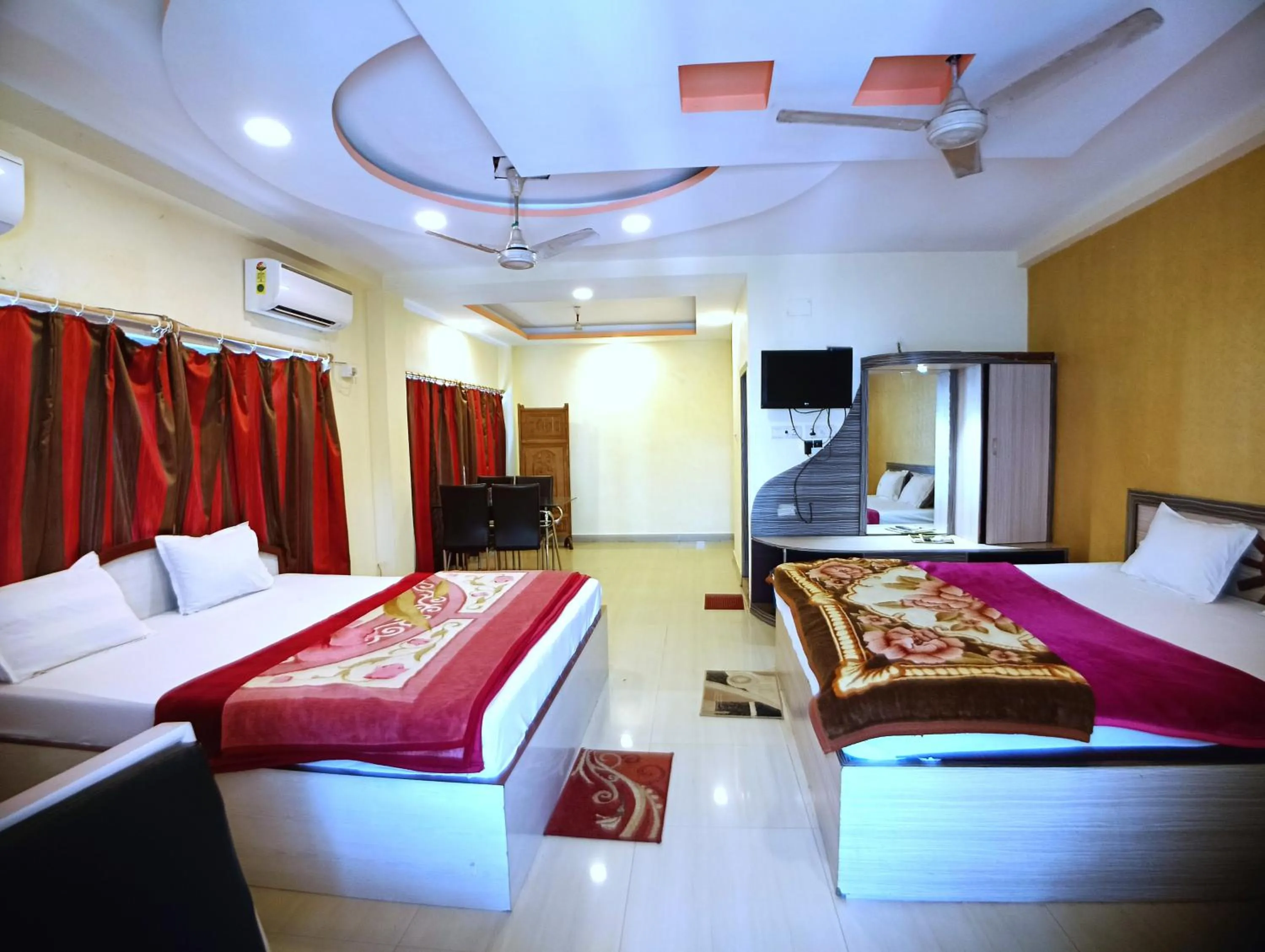 Bed in Hotel Sea Coast