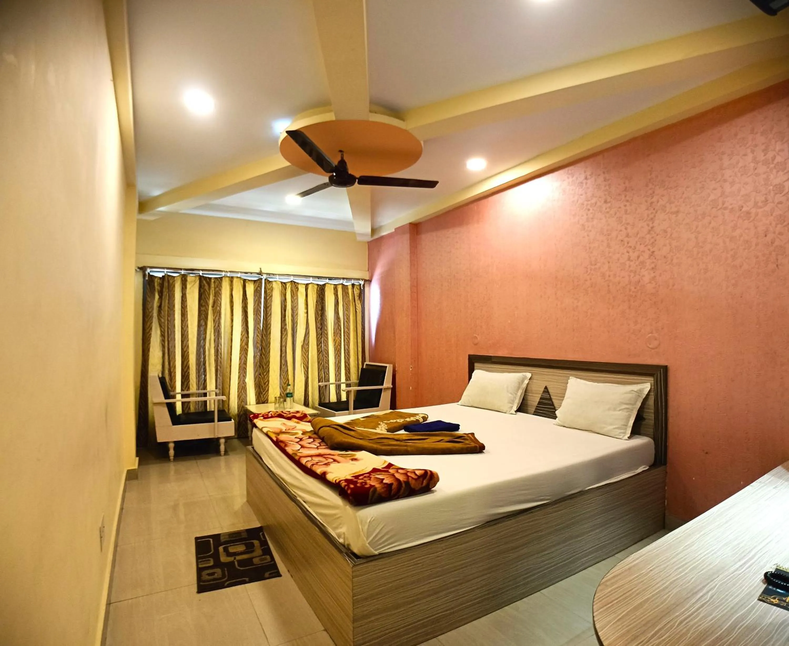 Bed in Hotel Sea Coast