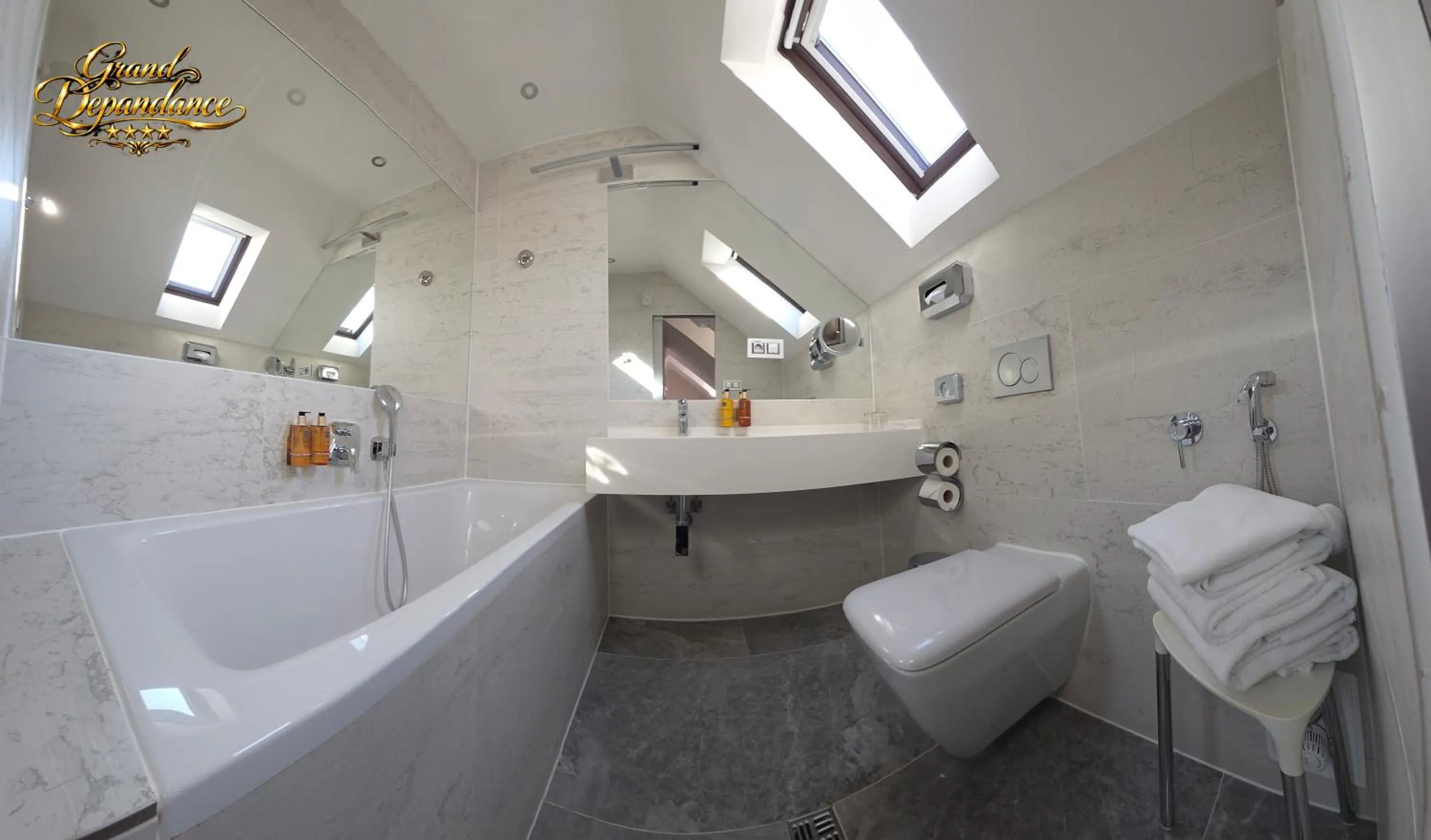 Toilet in Hotel Grand