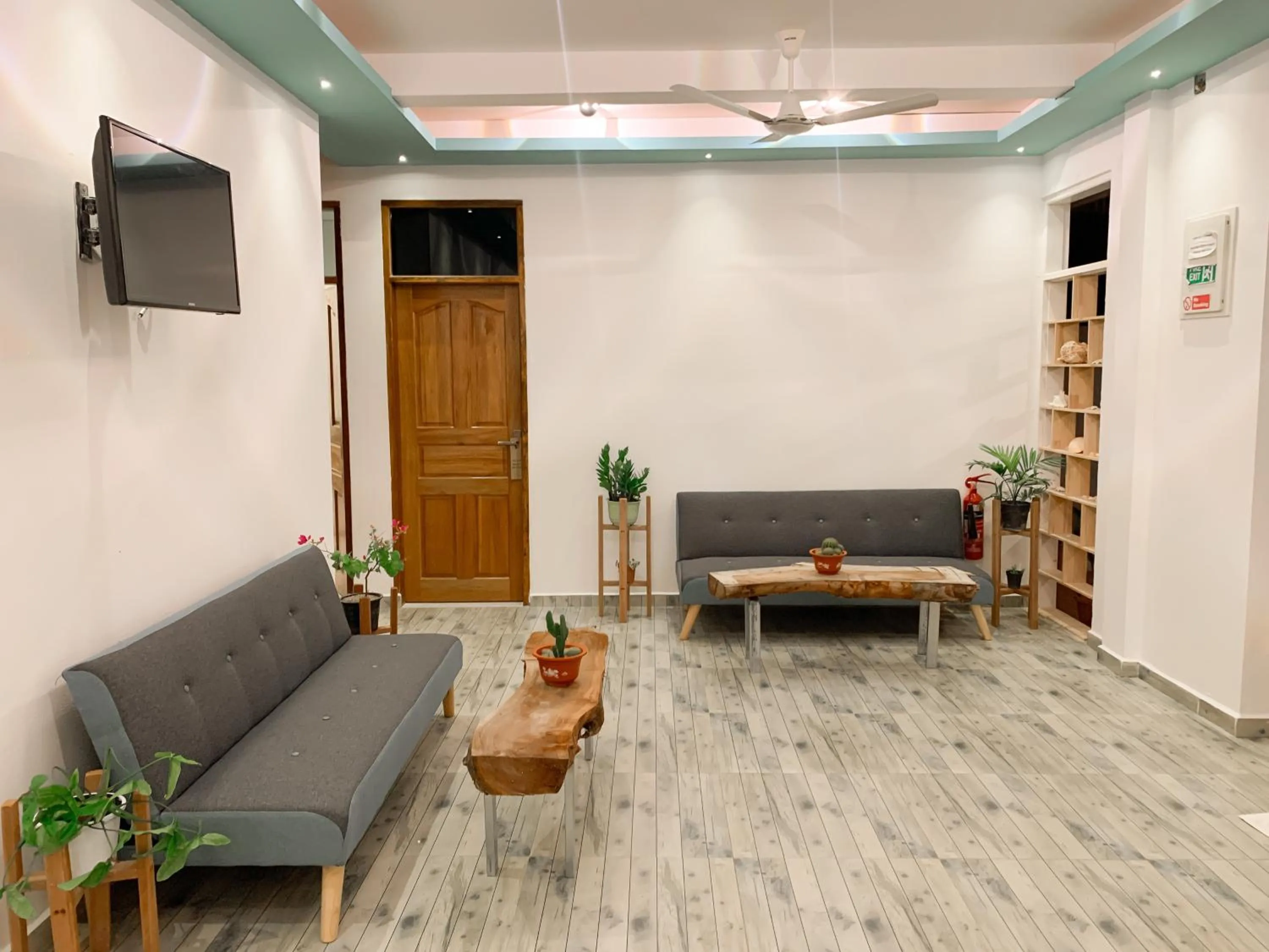 Patio in Fins Dive and Leisure Hotel