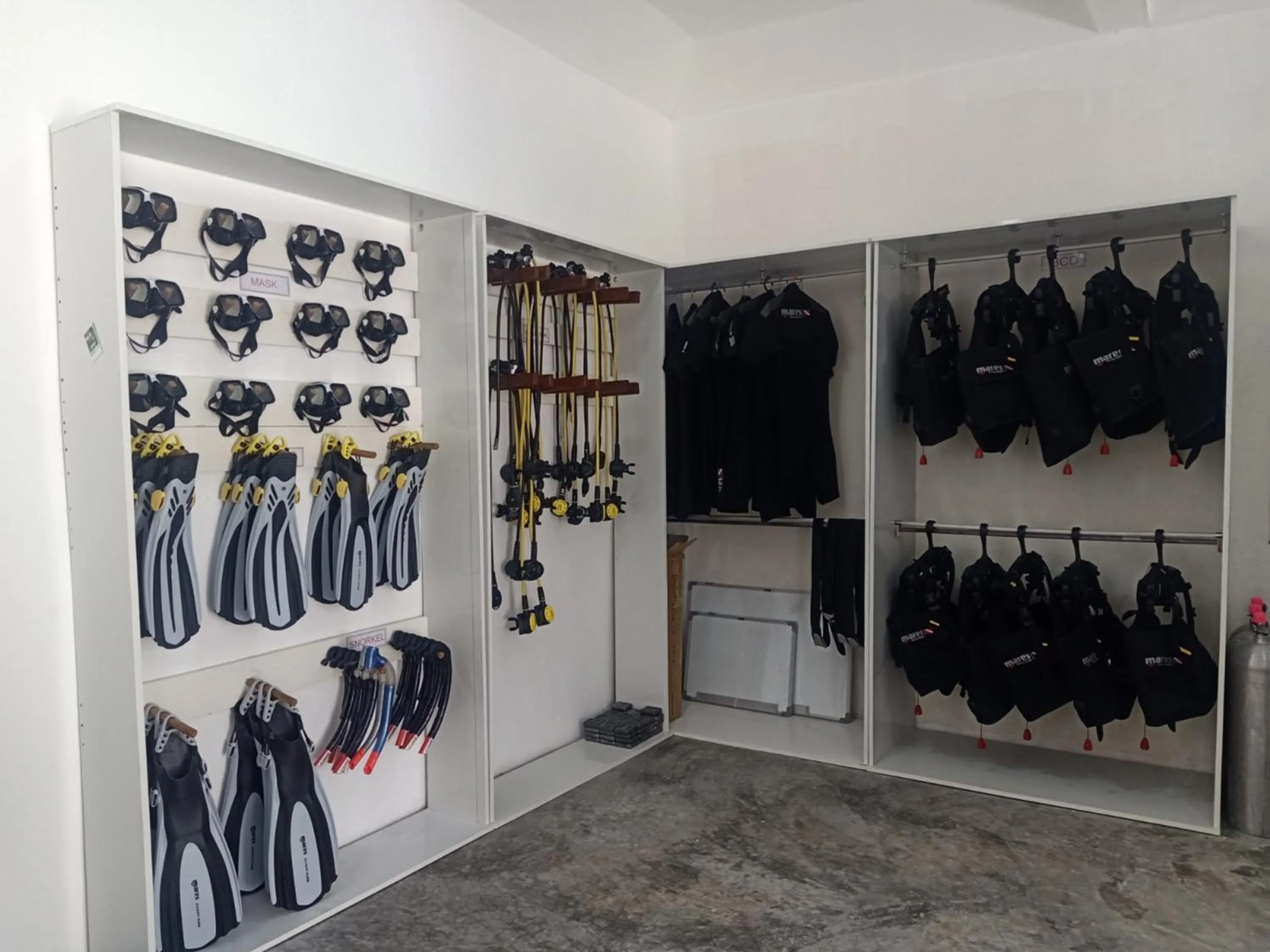 Diving in Fins Dive and Leisure Hotel