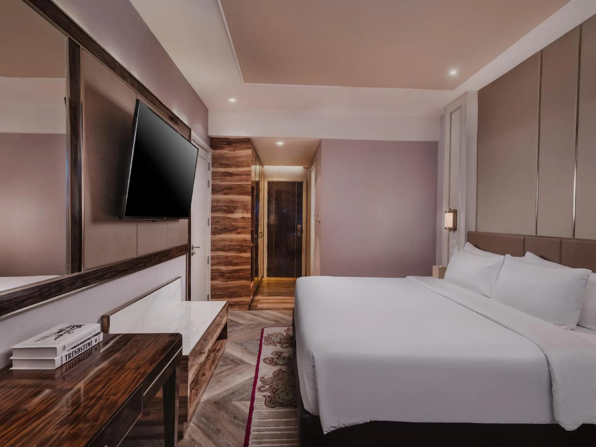 Bed in Aira Hotel Bangkok Sukhumvit 11