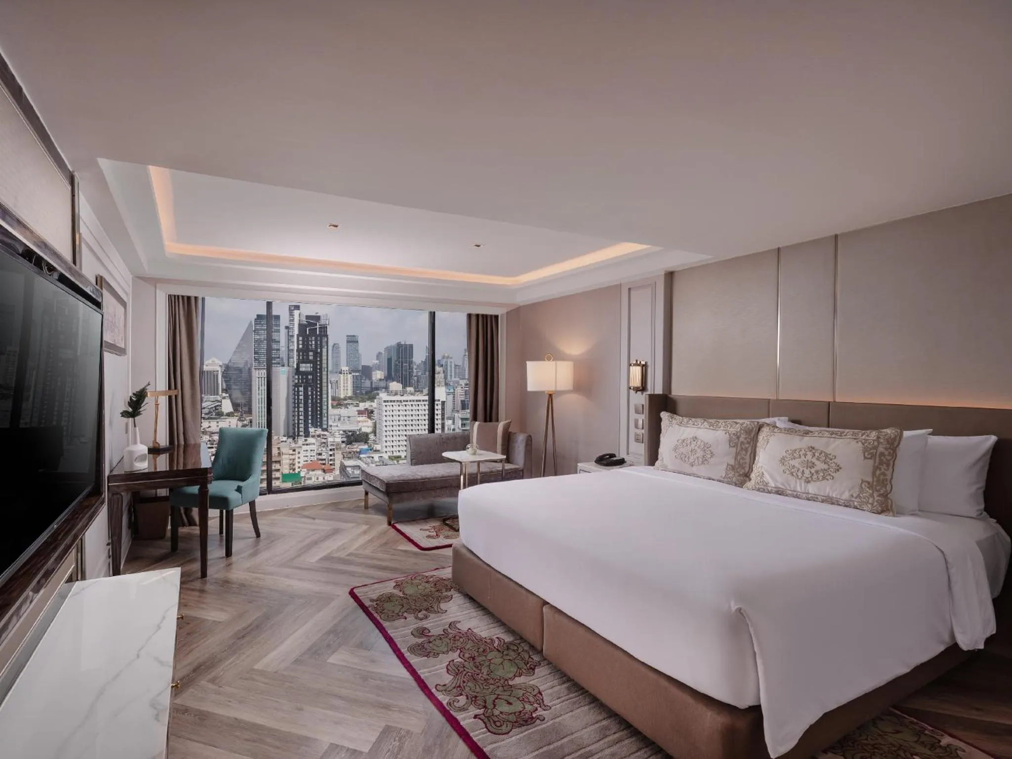 Bed in Aira Hotel Bangkok Sukhumvit 11