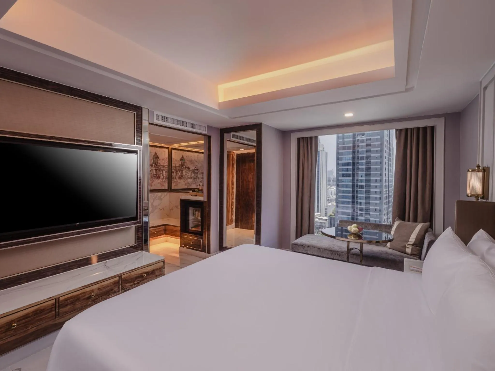 Bed in Aira Hotel Bangkok Sukhumvit 11