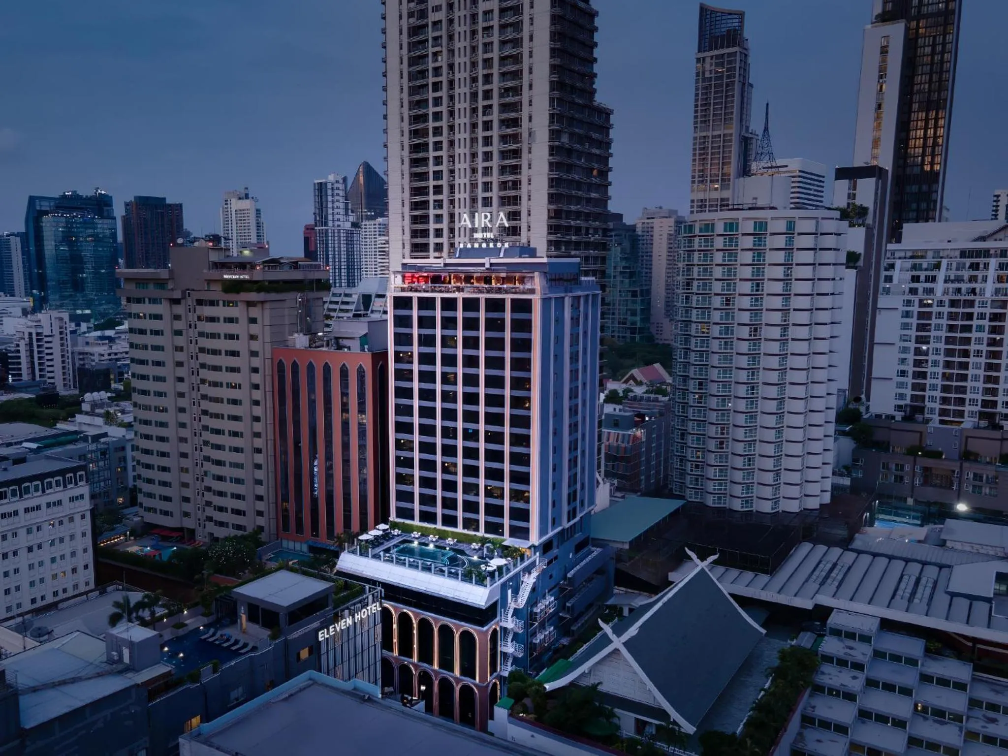 Property building in Aira Hotel Bangkok Sukhumvit 11
