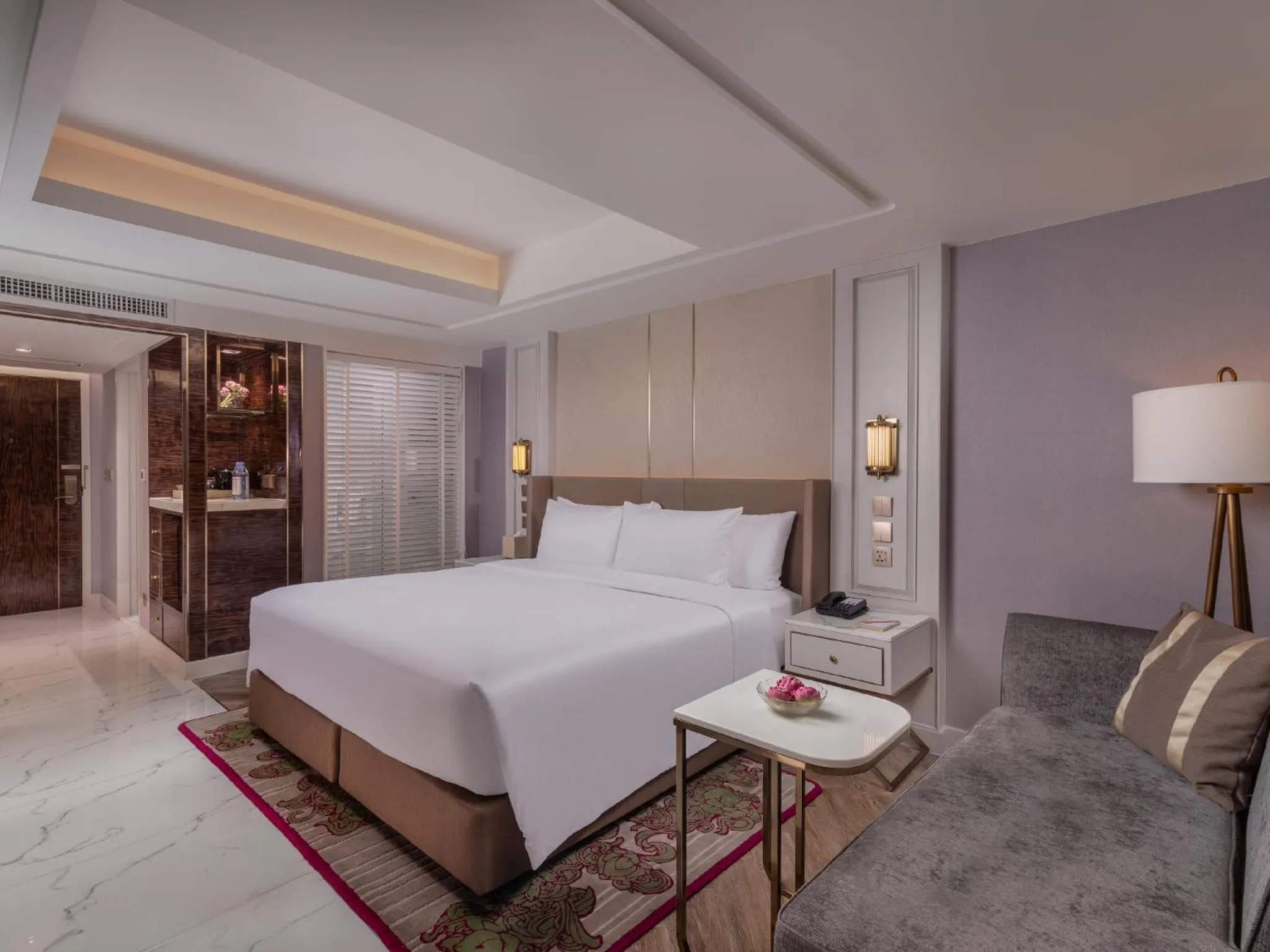 Photo of the whole room, Bed in Aira Hotel Bangkok Sukhumvit 11