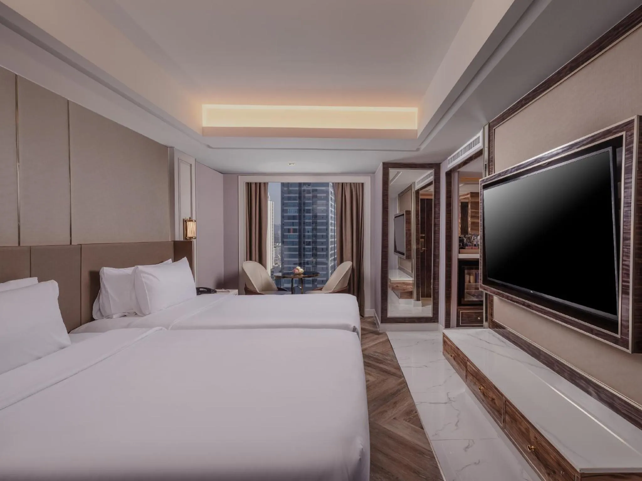 Bed in Aira Hotel Bangkok Sukhumvit 11