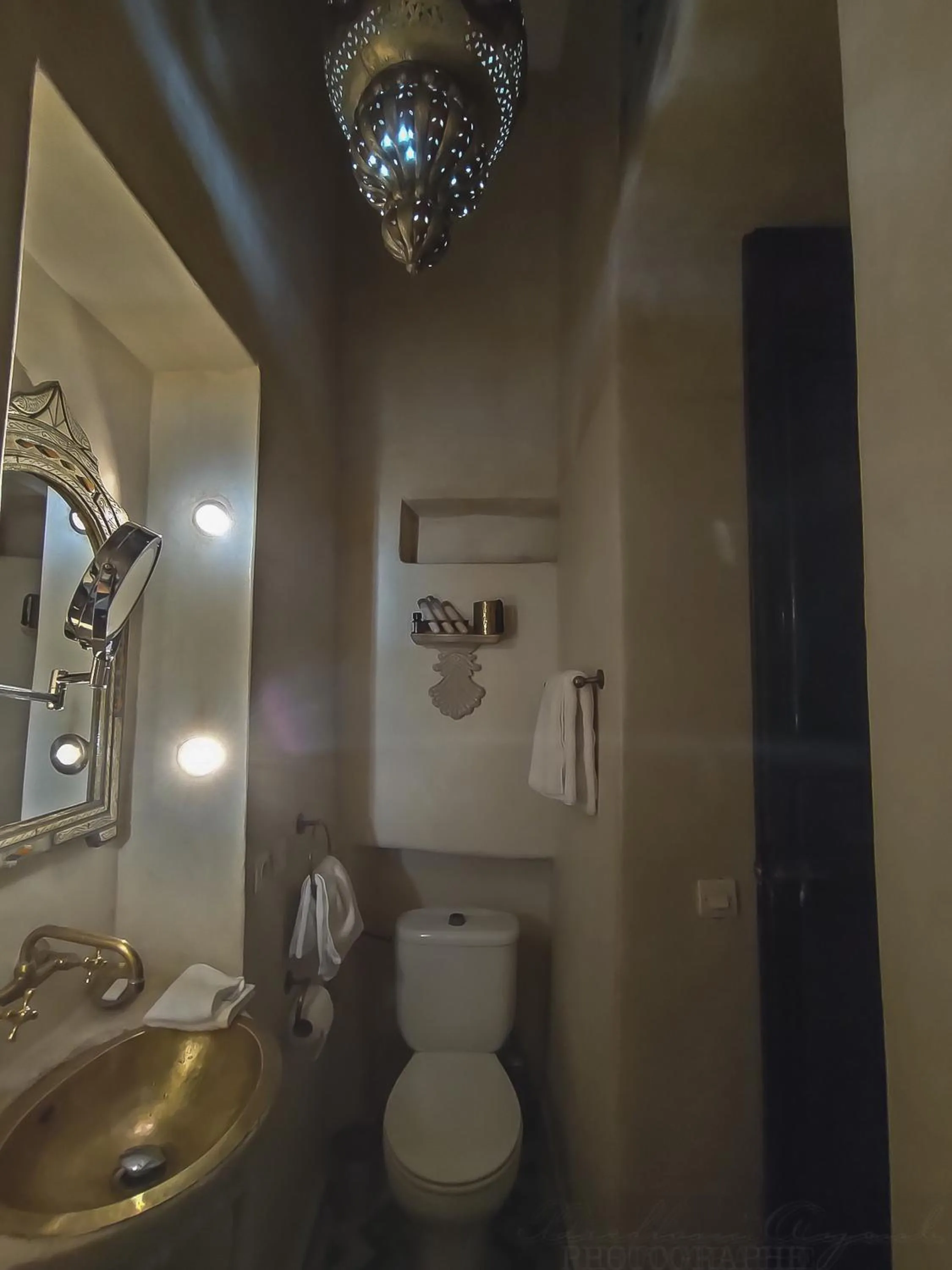 Bathroom in Riad Dar Habiba by Garden Wonders