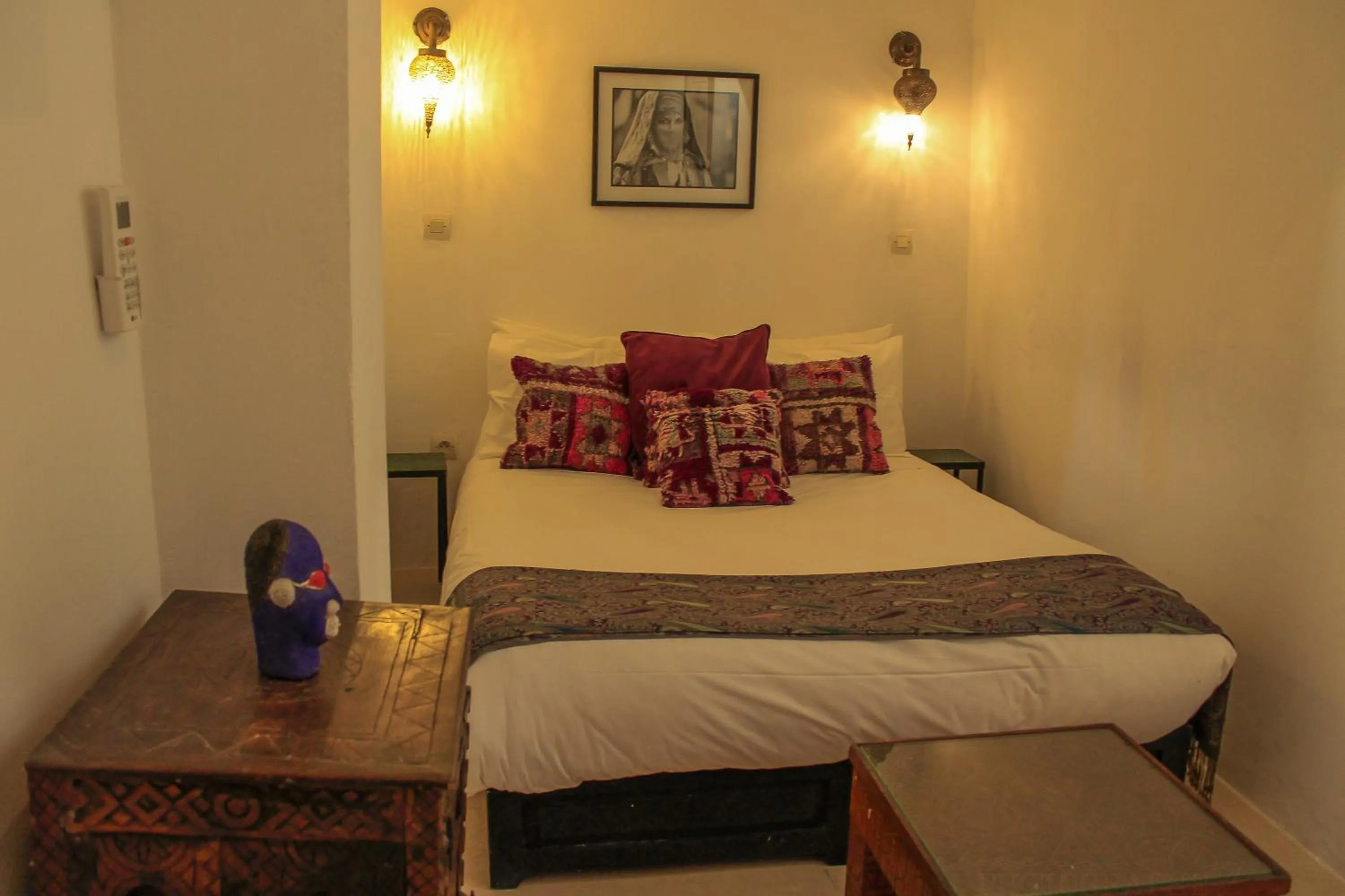 Bedroom, Bed in Riad Dar Habiba by Garden Wonders