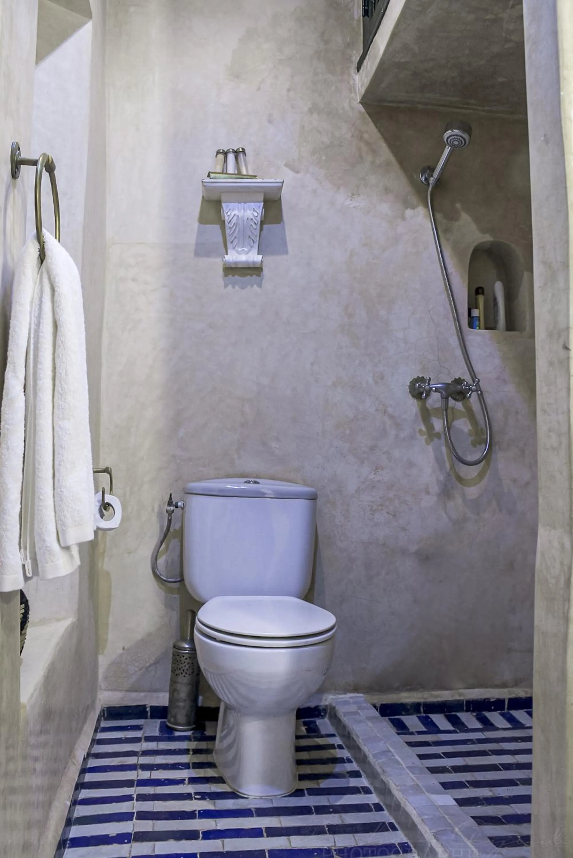 Bathroom in Riad Dar Habiba by Garden Wonders