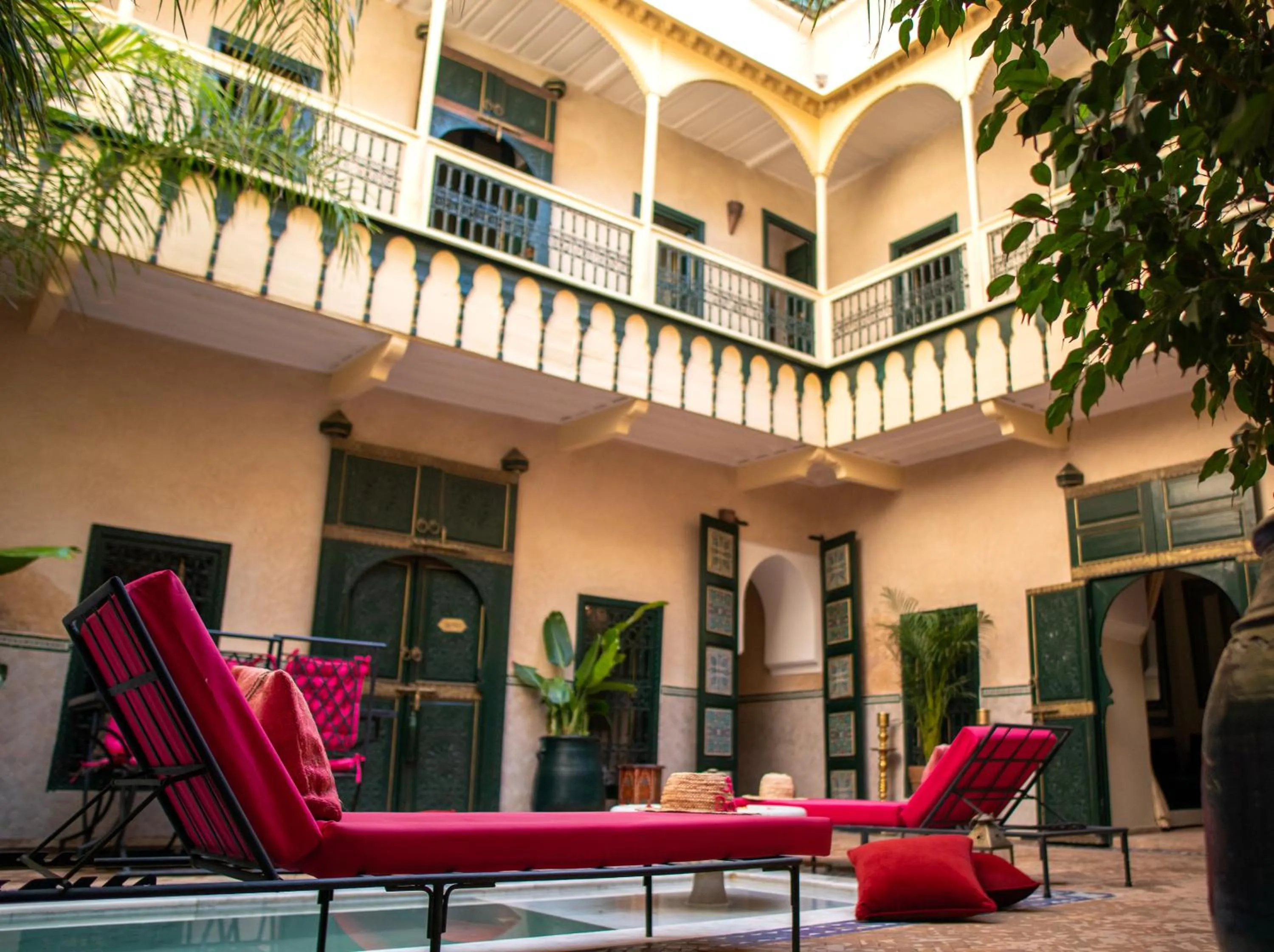 Balcony/Terrace in Riad Dar Habiba by Garden Wonders
