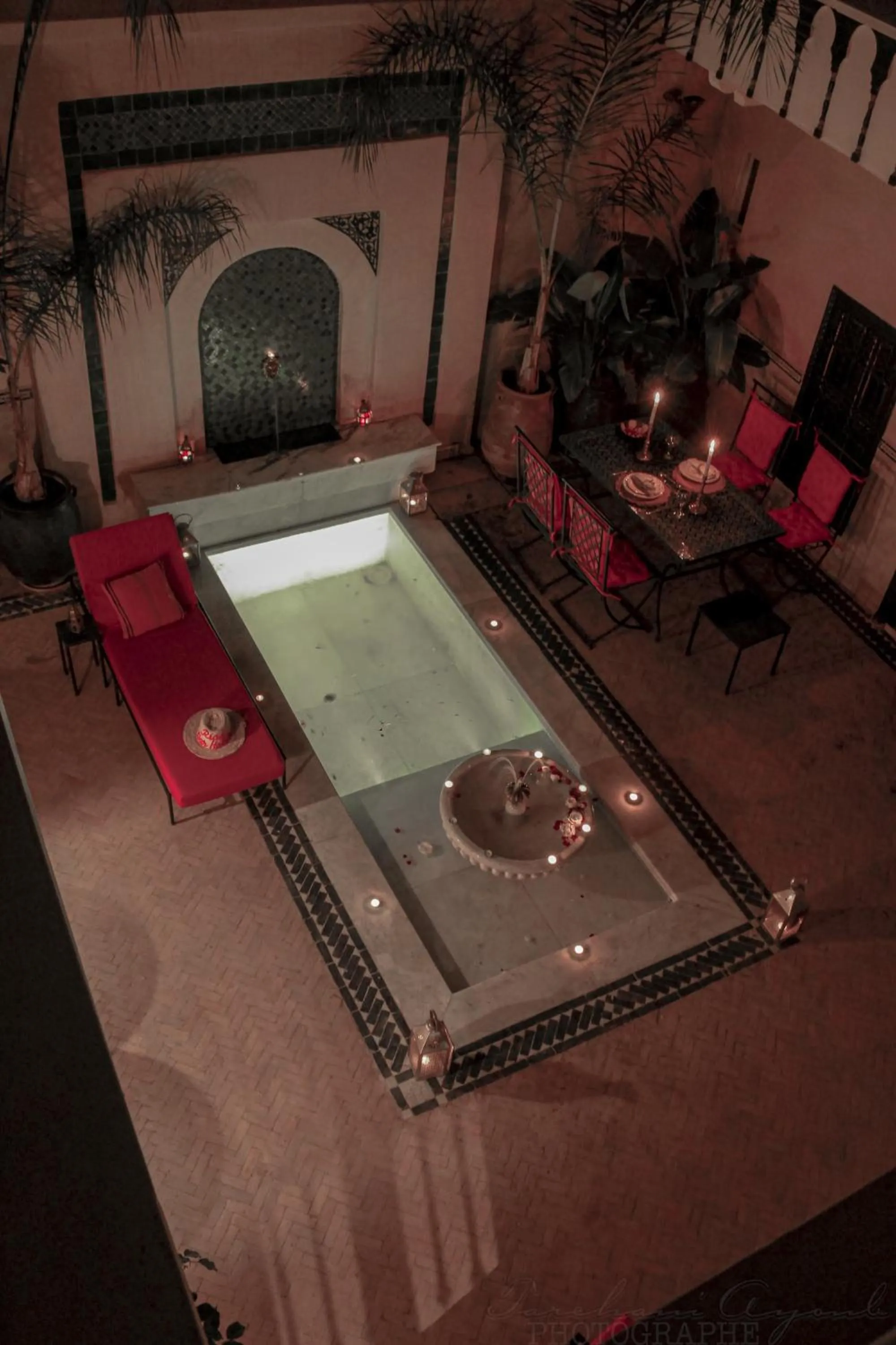 Patio in Riad Dar Habiba by Garden Wonders