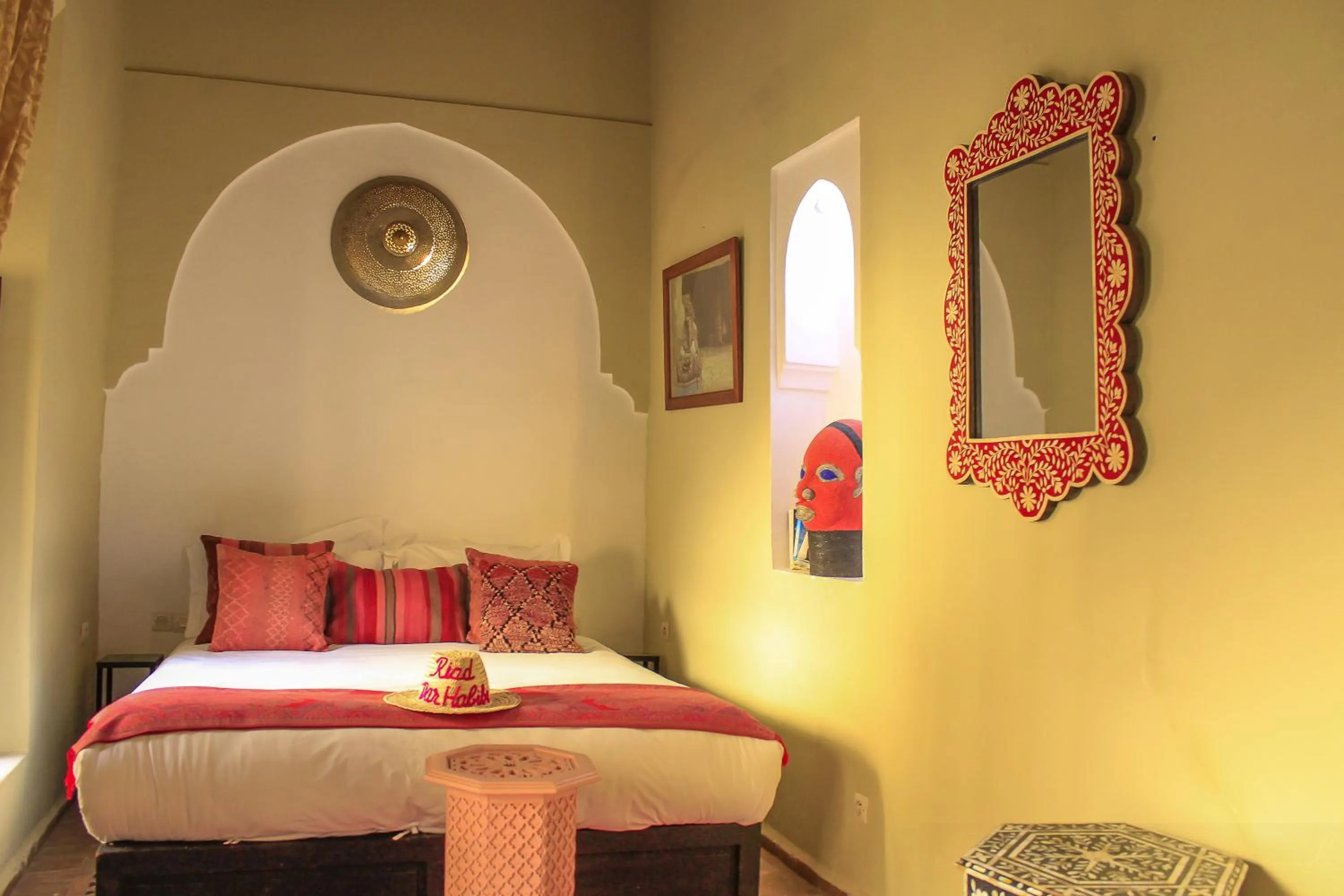 Bed in Riad Dar Habiba by Garden Wonders