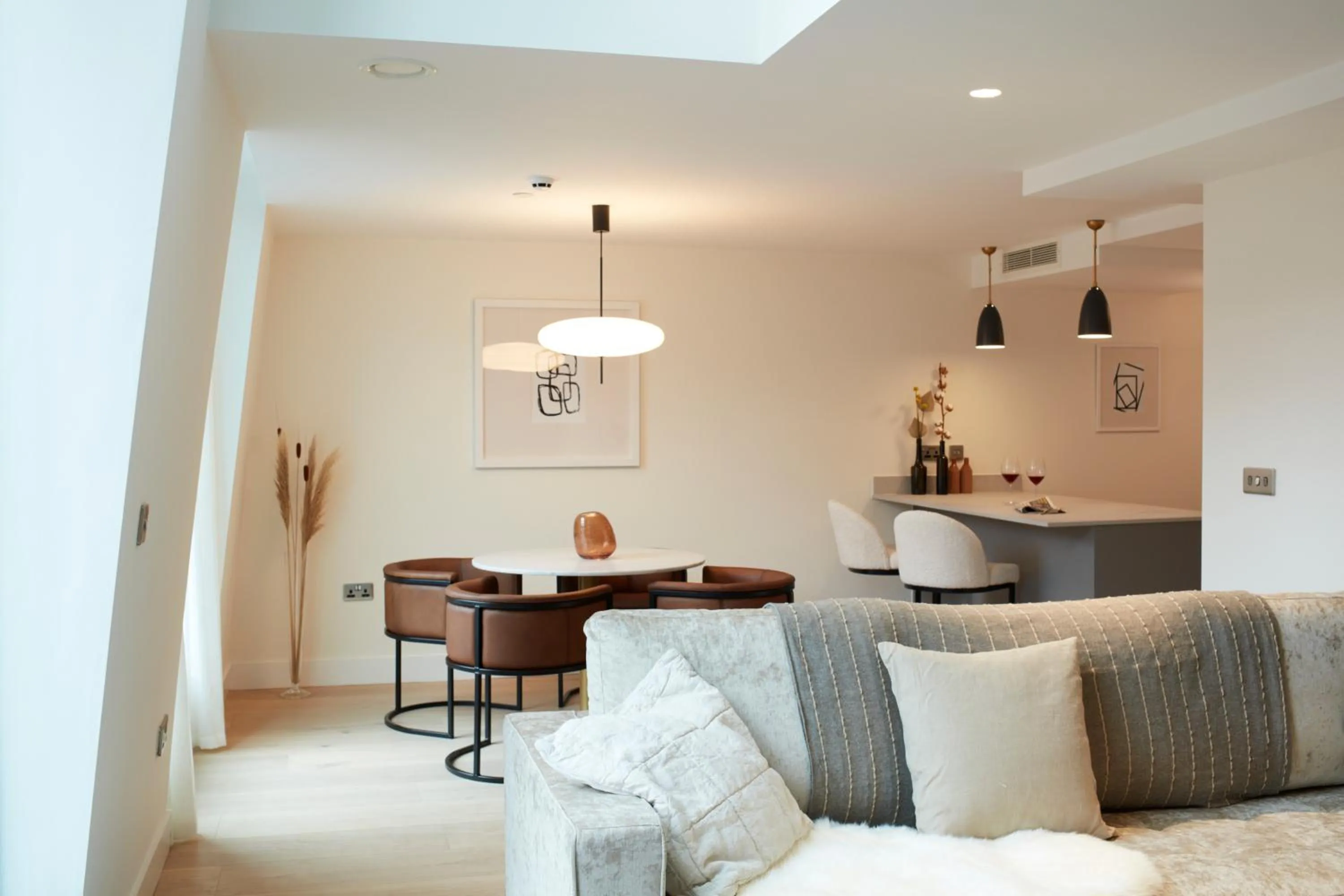 Living room in Leven Manchester