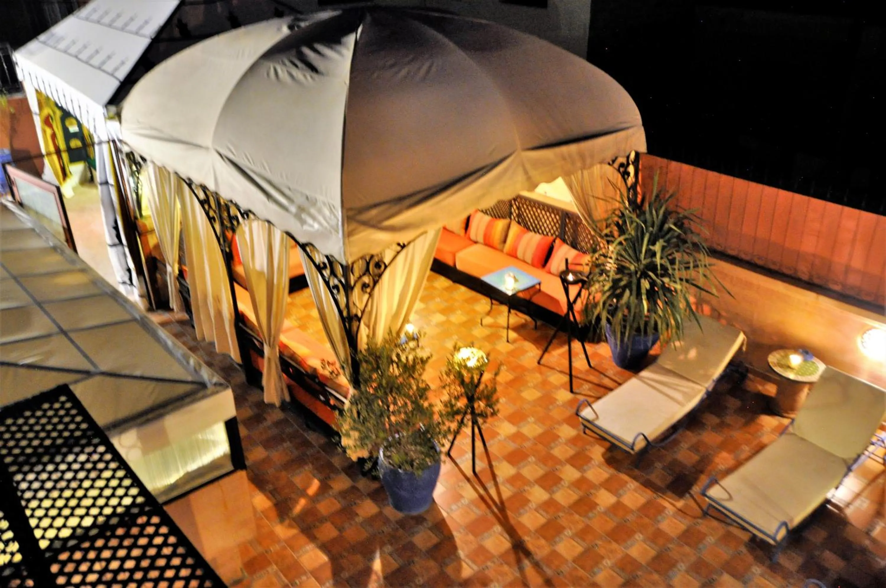 Patio in Riad l'Escale de Marrakech