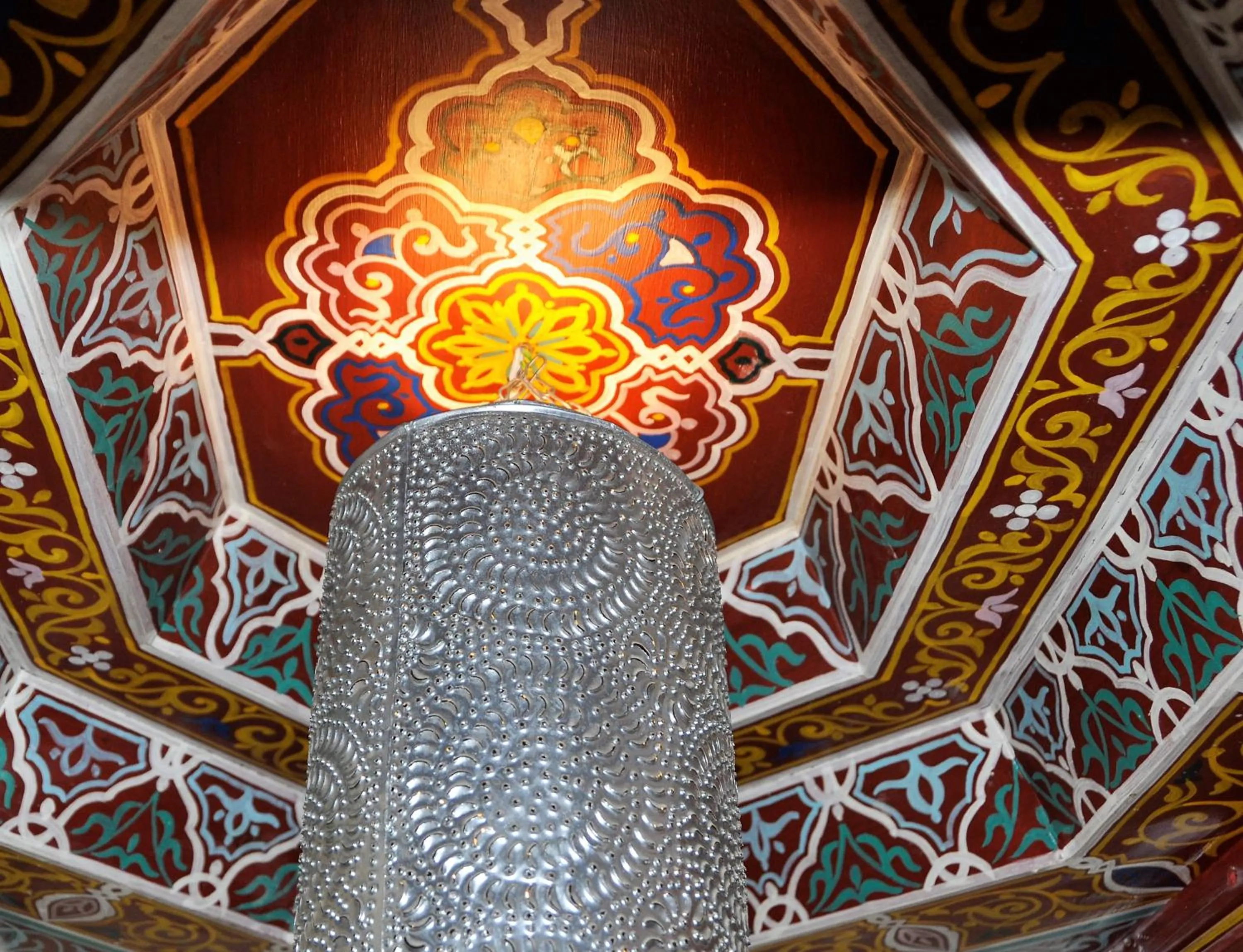 Decorative detail in Riad l'Escale de Marrakech