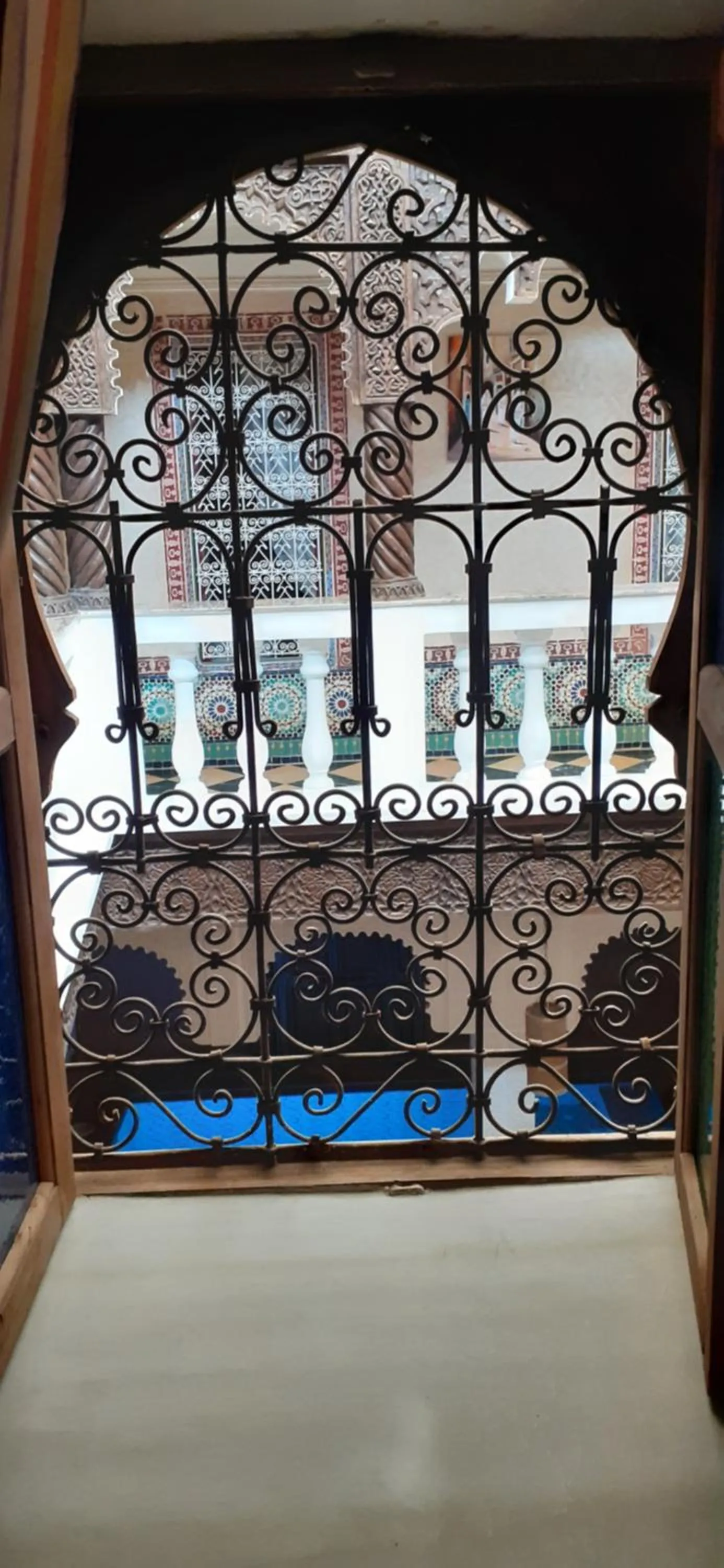 Pool view in Riad l'Escale de Marrakech
