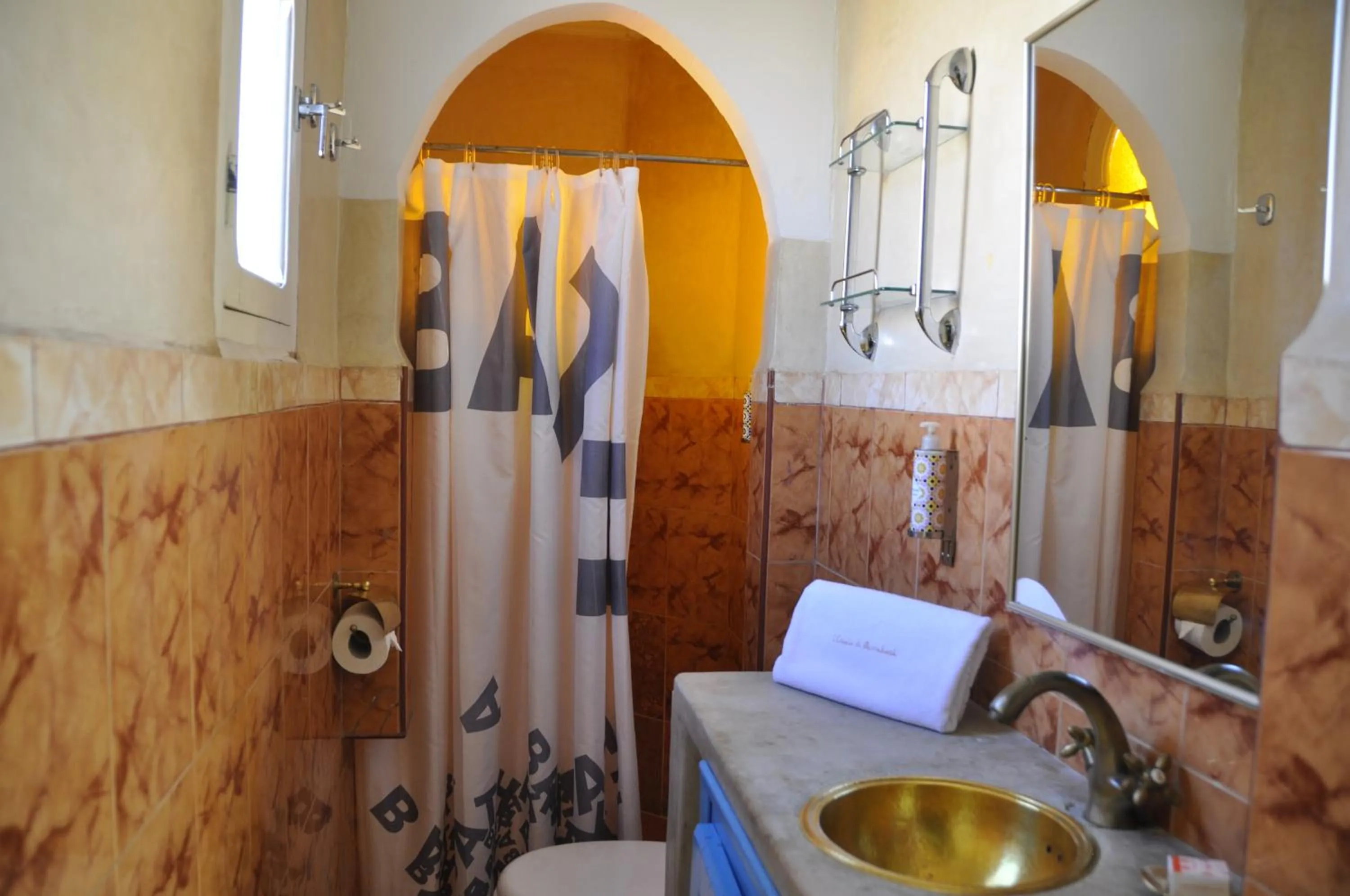 Shower in Riad l'Escale de Marrakech
