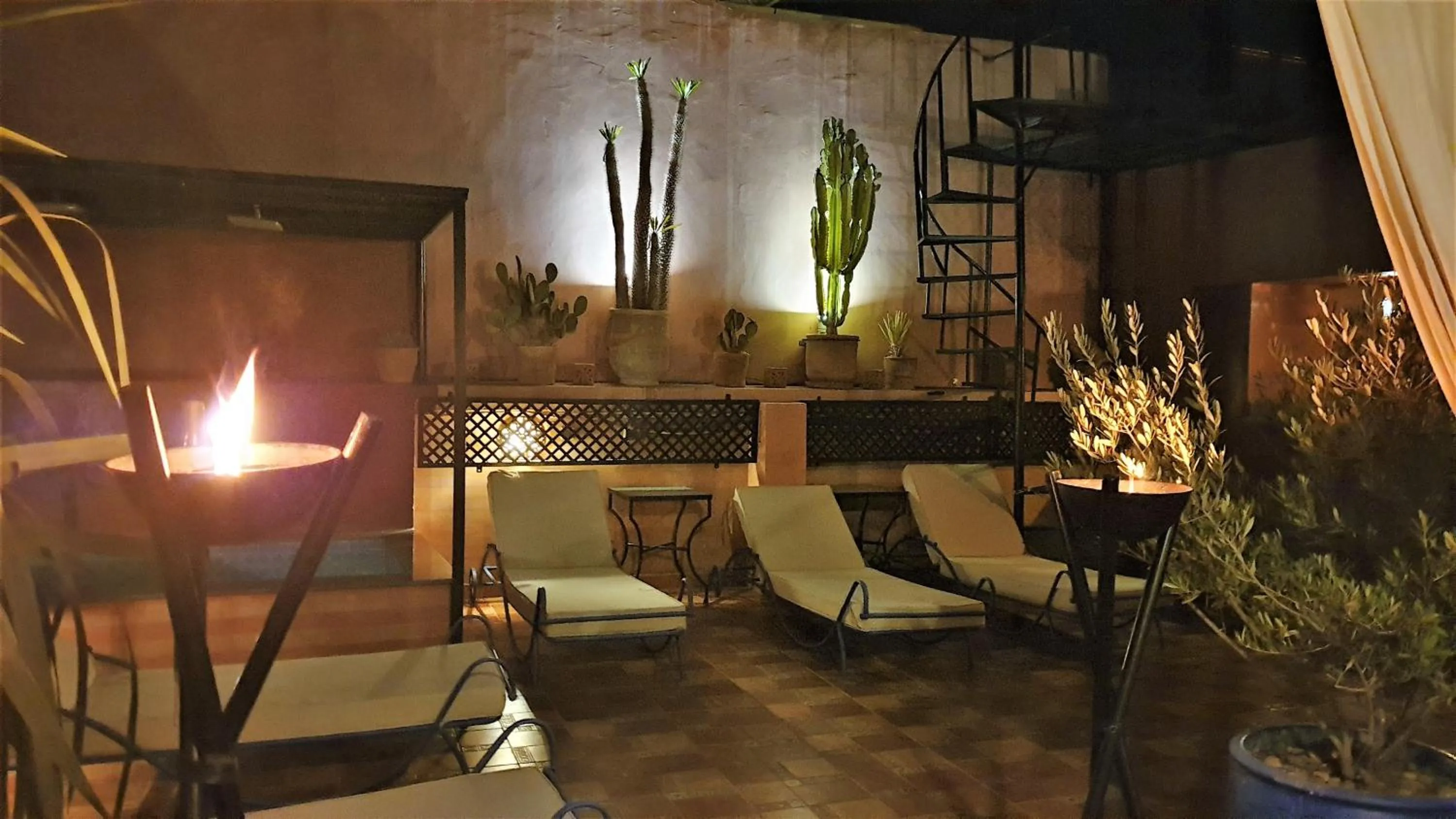 Patio in Riad l'Escale de Marrakech