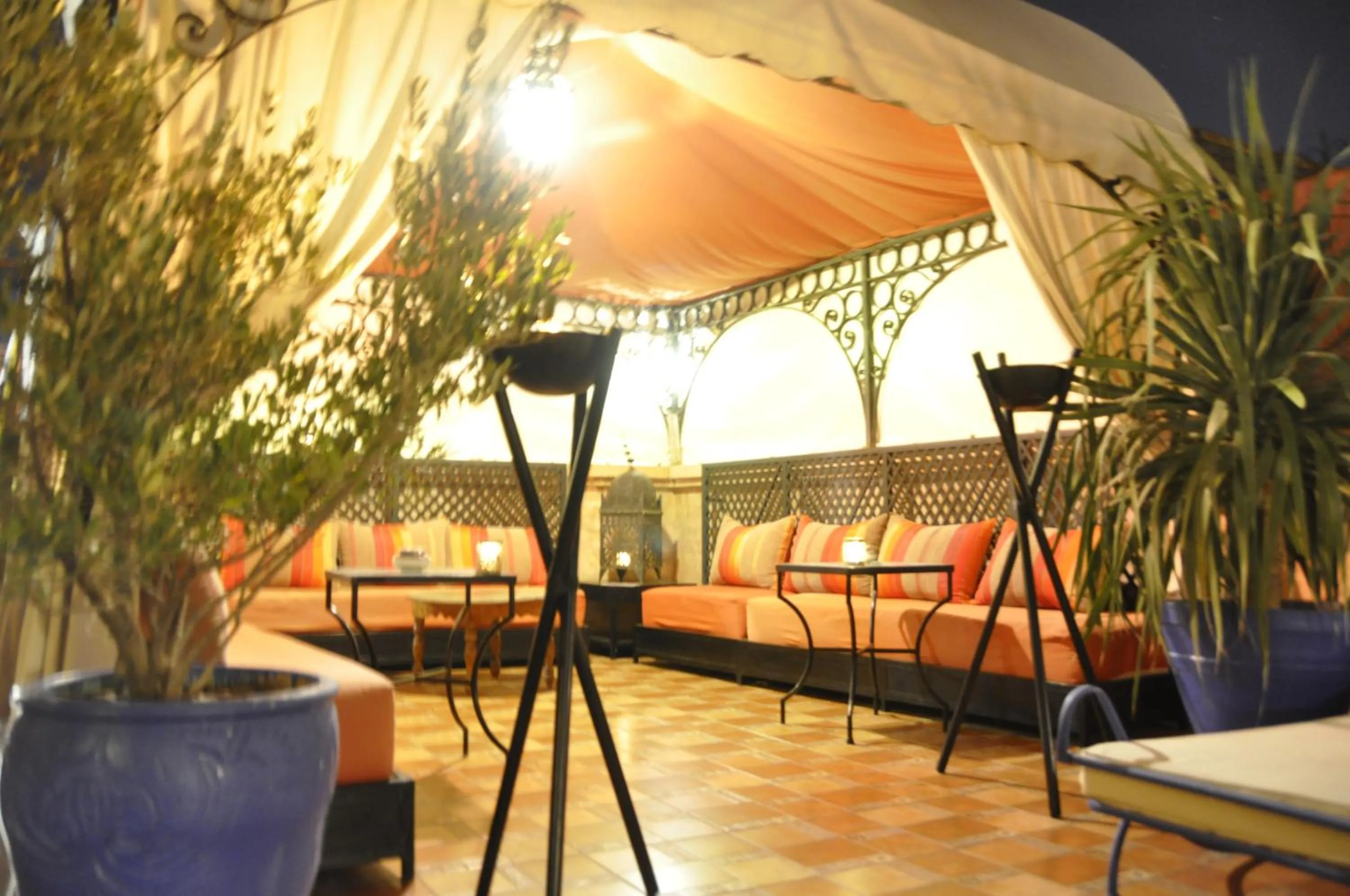 Patio in Riad l'Escale de Marrakech