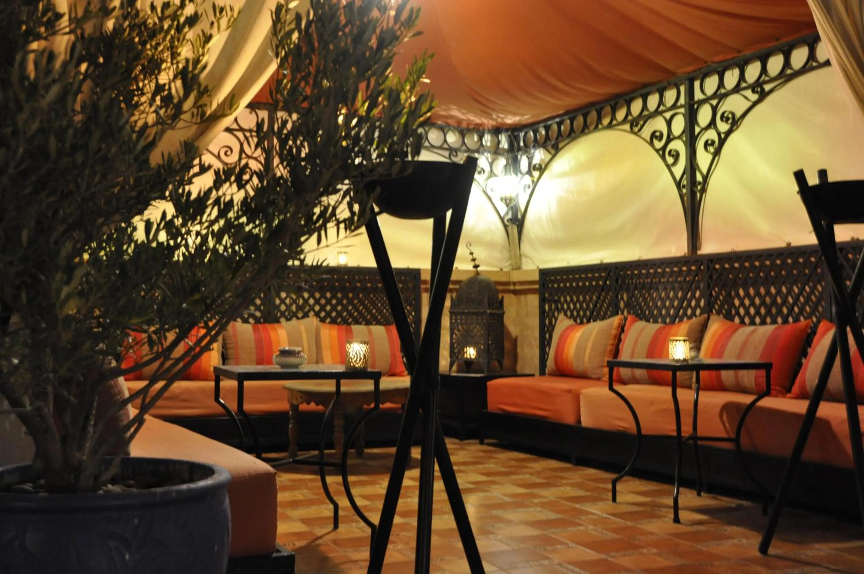 Patio in Riad l'Escale de Marrakech