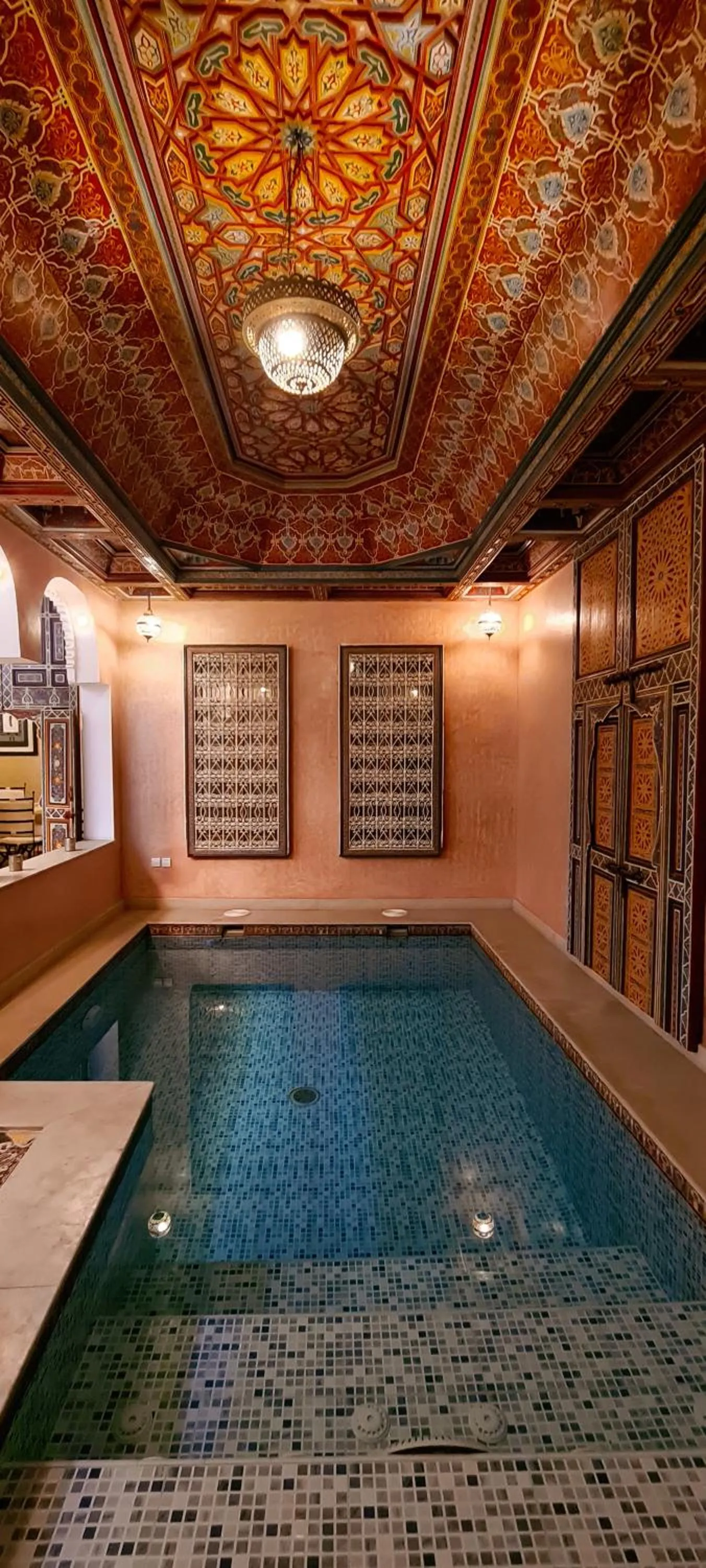 Swimming pool in Riad l'Escale de Marrakech