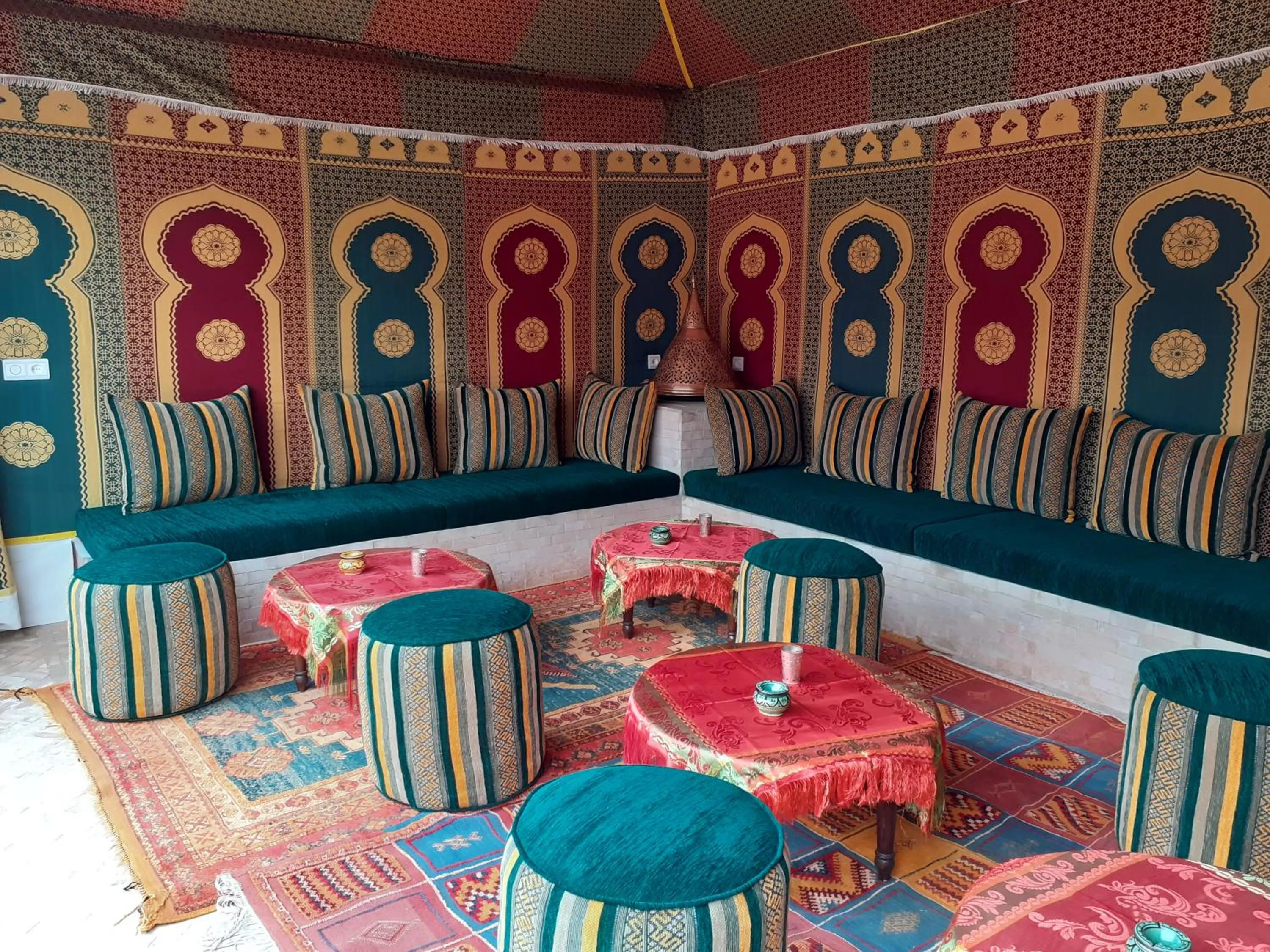 Patio in Riad l'Escale de Marrakech